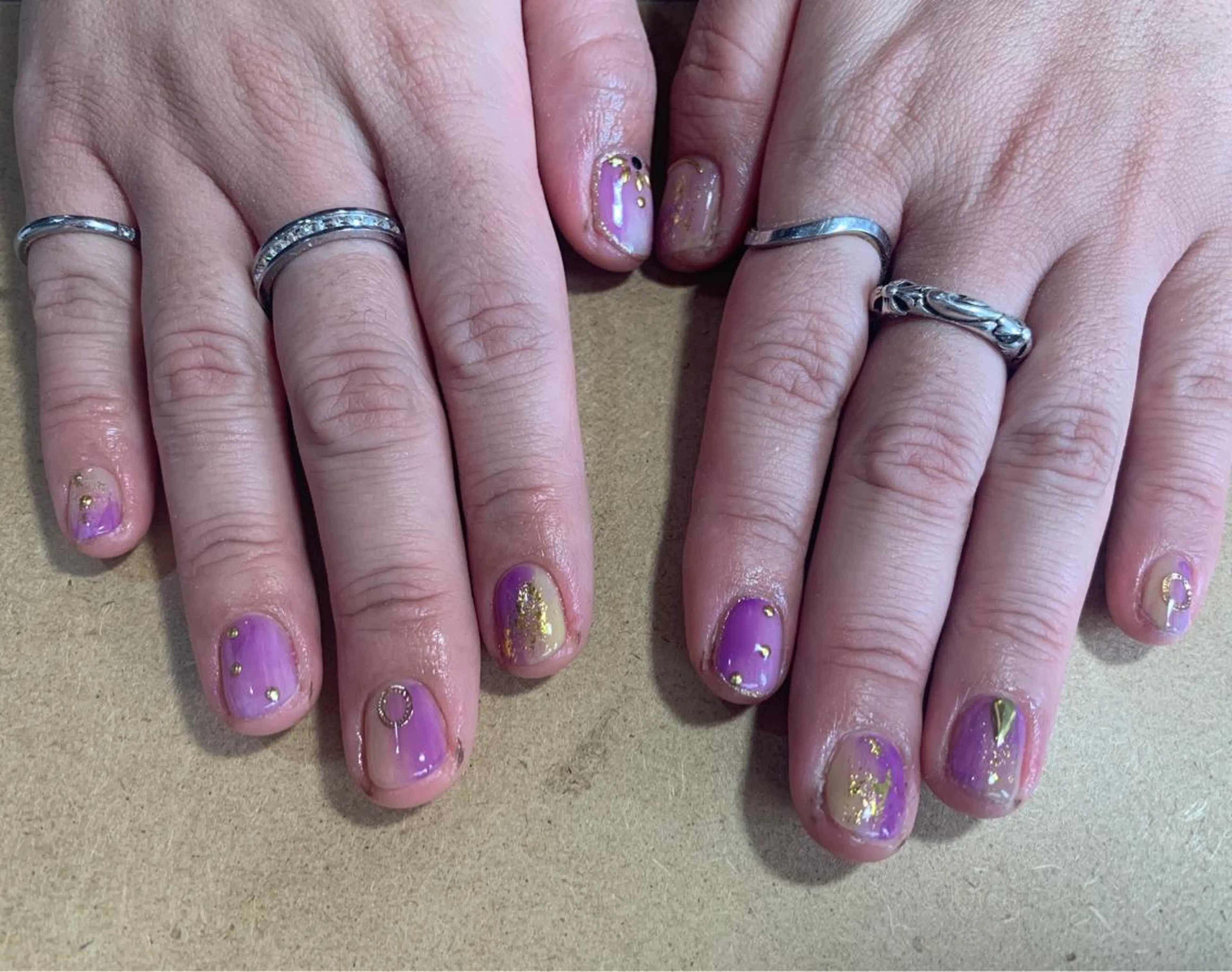 ネイル マルサンカクシカク所属・○△□ 守口市のネイルデザイン