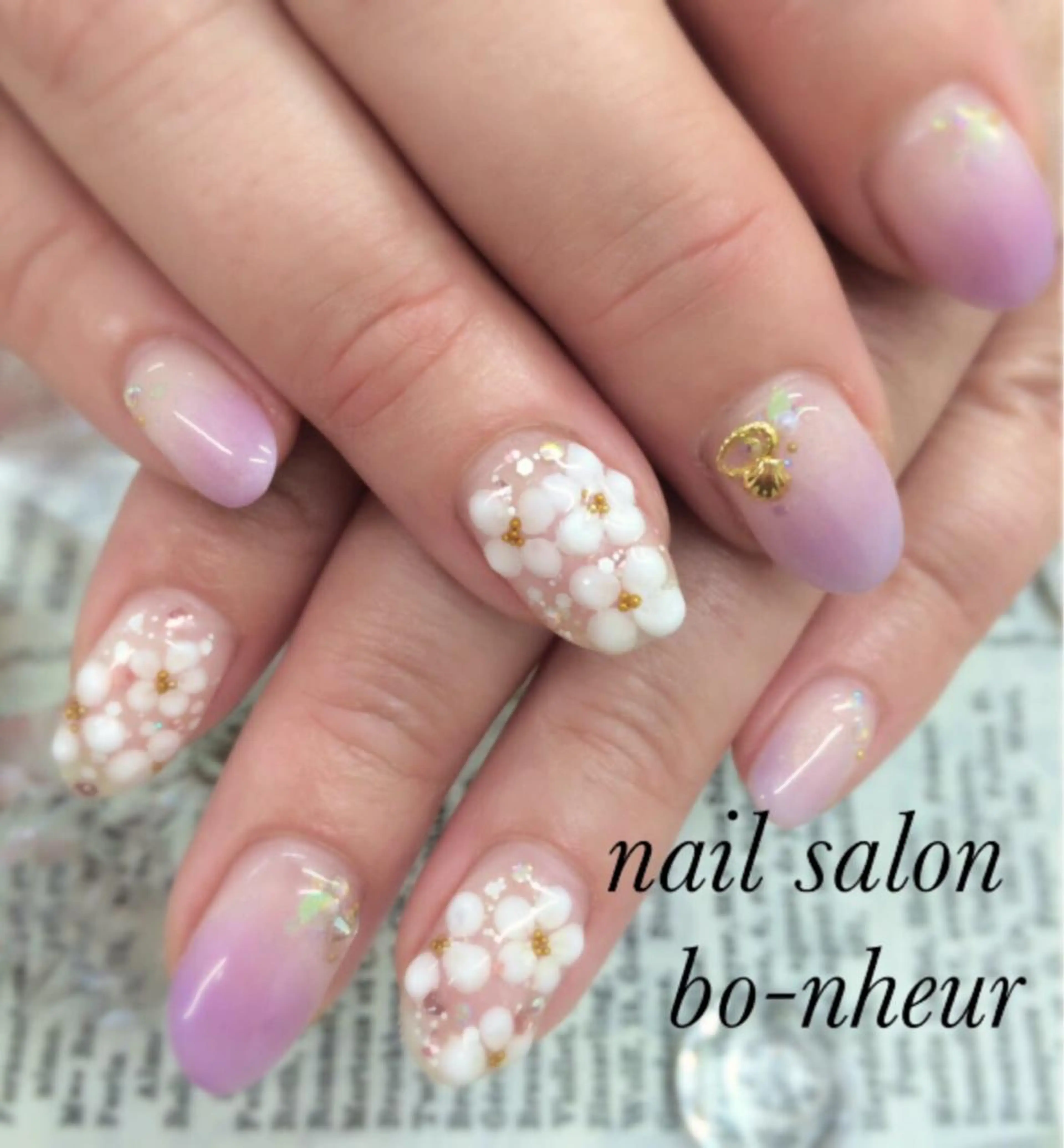 ネイル bo-nheur ボ・ヌールのネイルデザイン