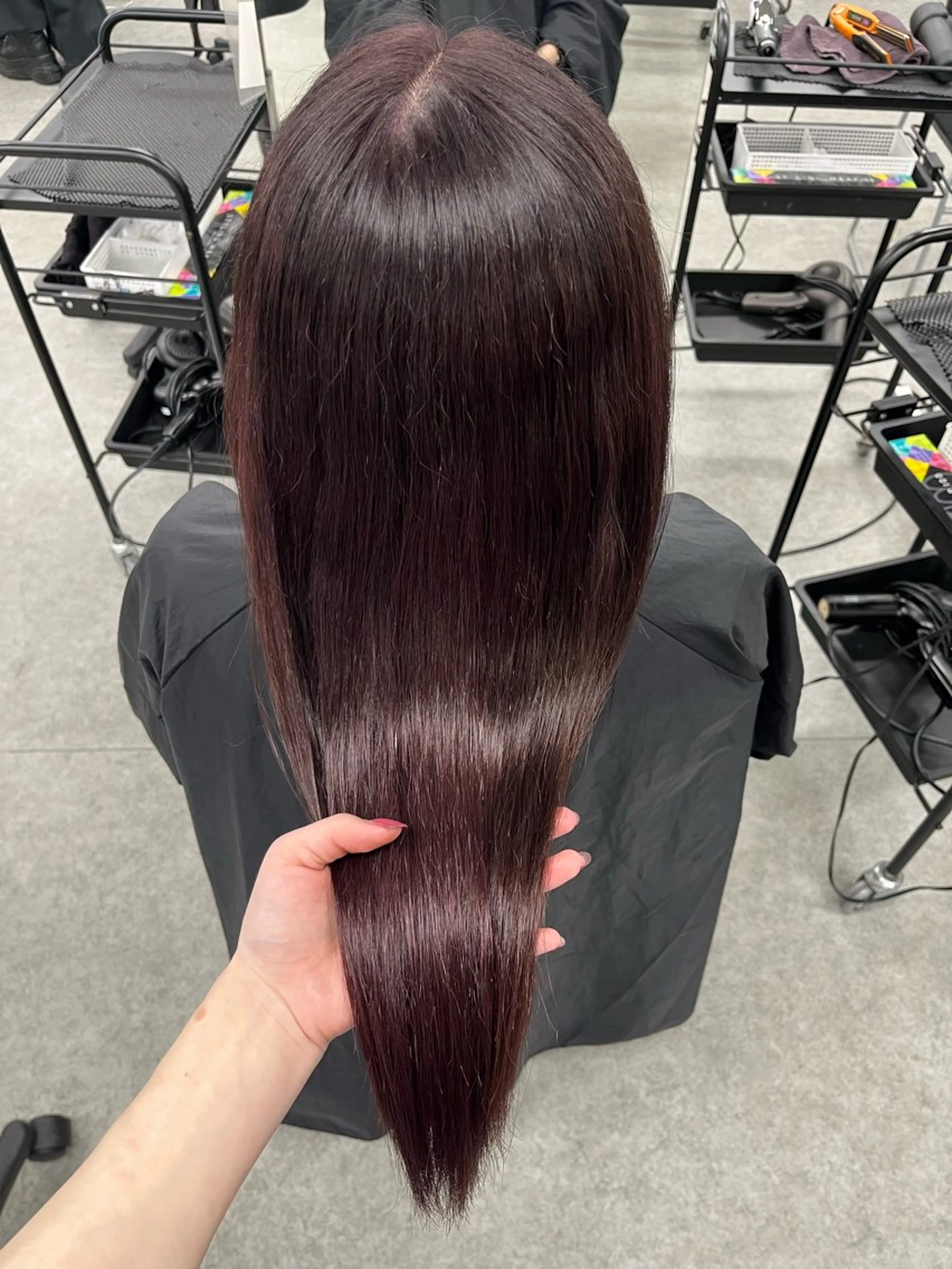 カラー ベージュ・ラベンダー カラー🎀りりのヘアスタイル