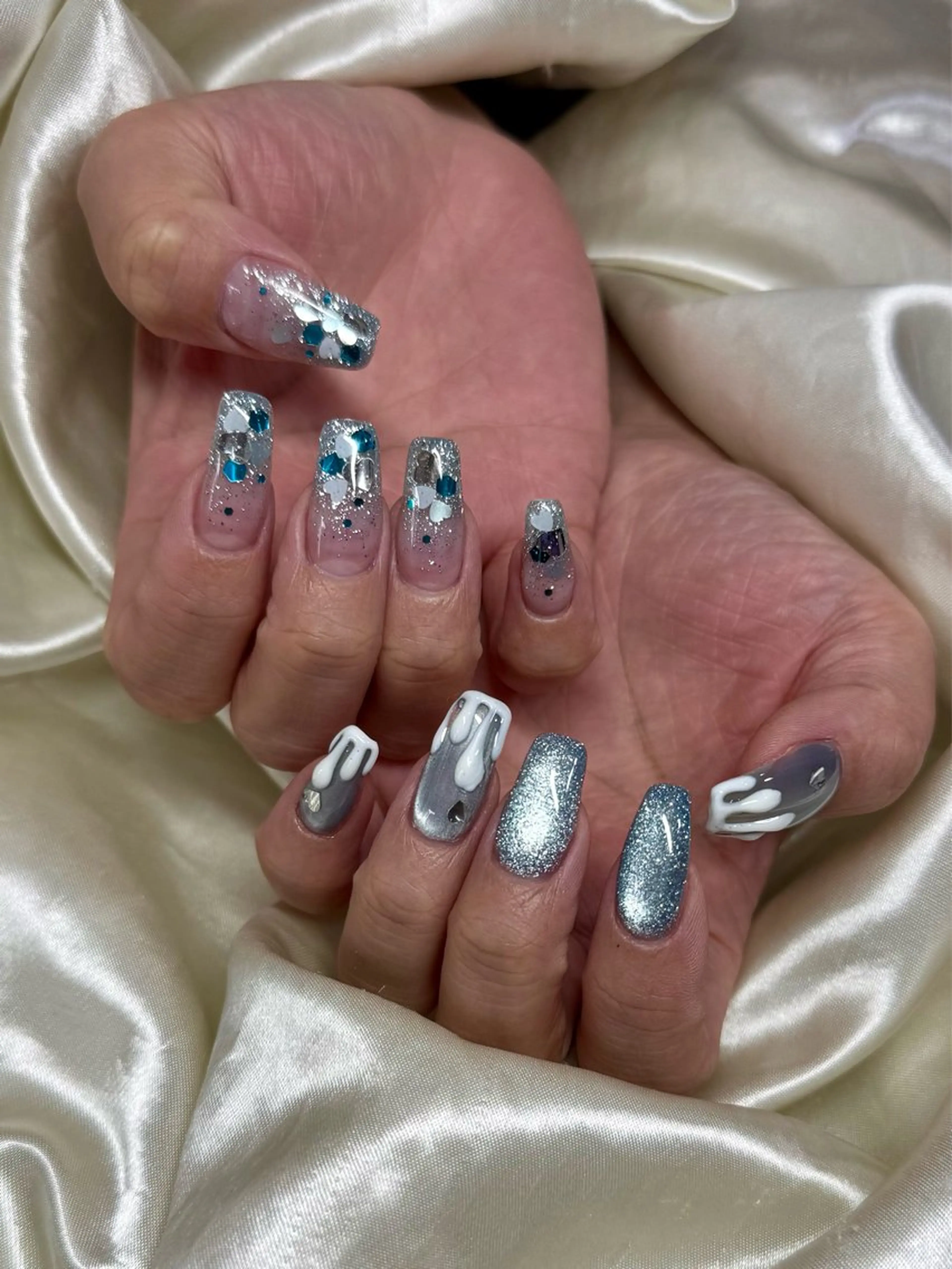 ネイル 持ち込み ハンドネイル ハンドケア Charme. NOBUKOのネイルデザイン