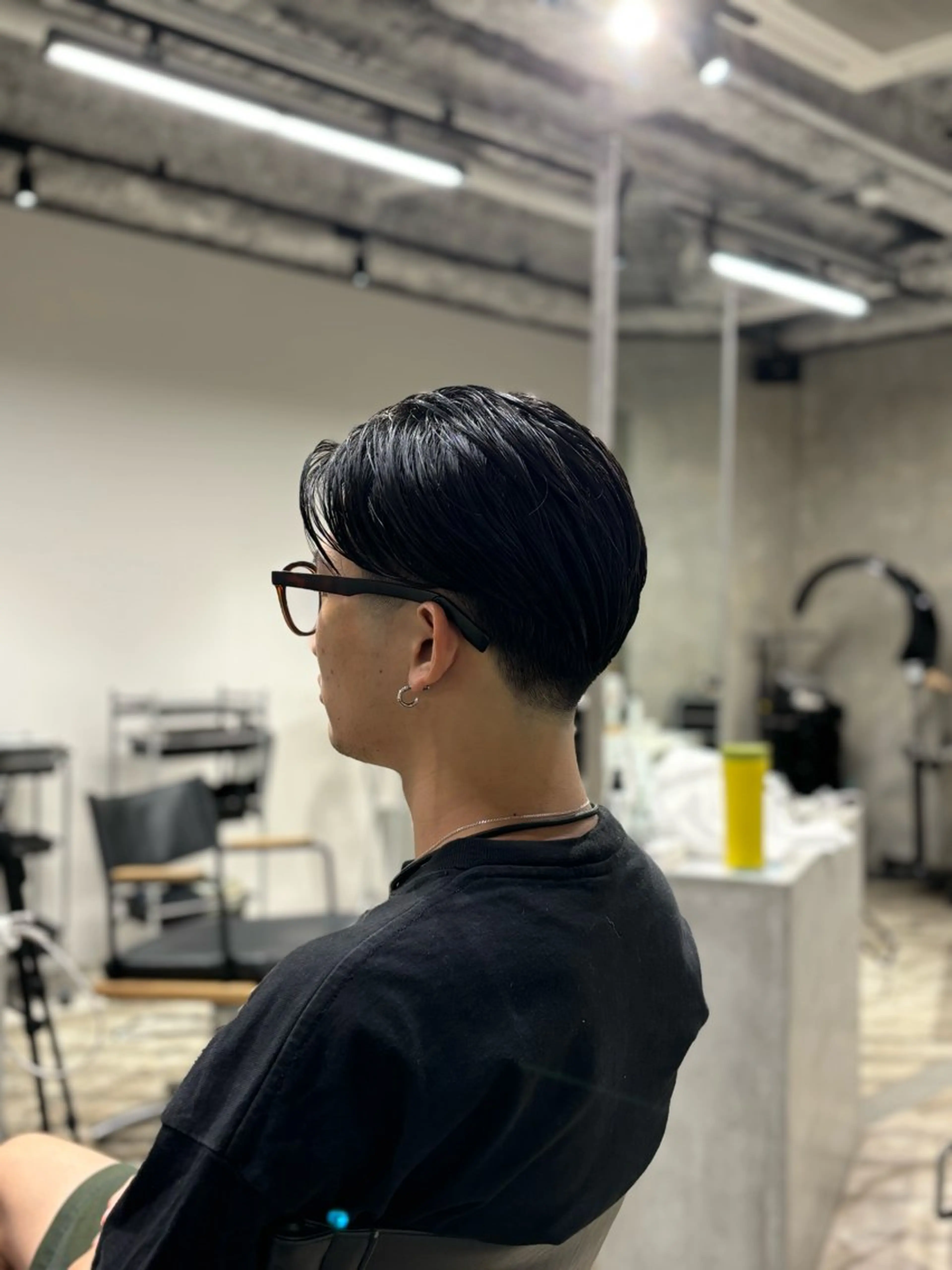 メンズ 溝渕 天馬のヘアスタイル