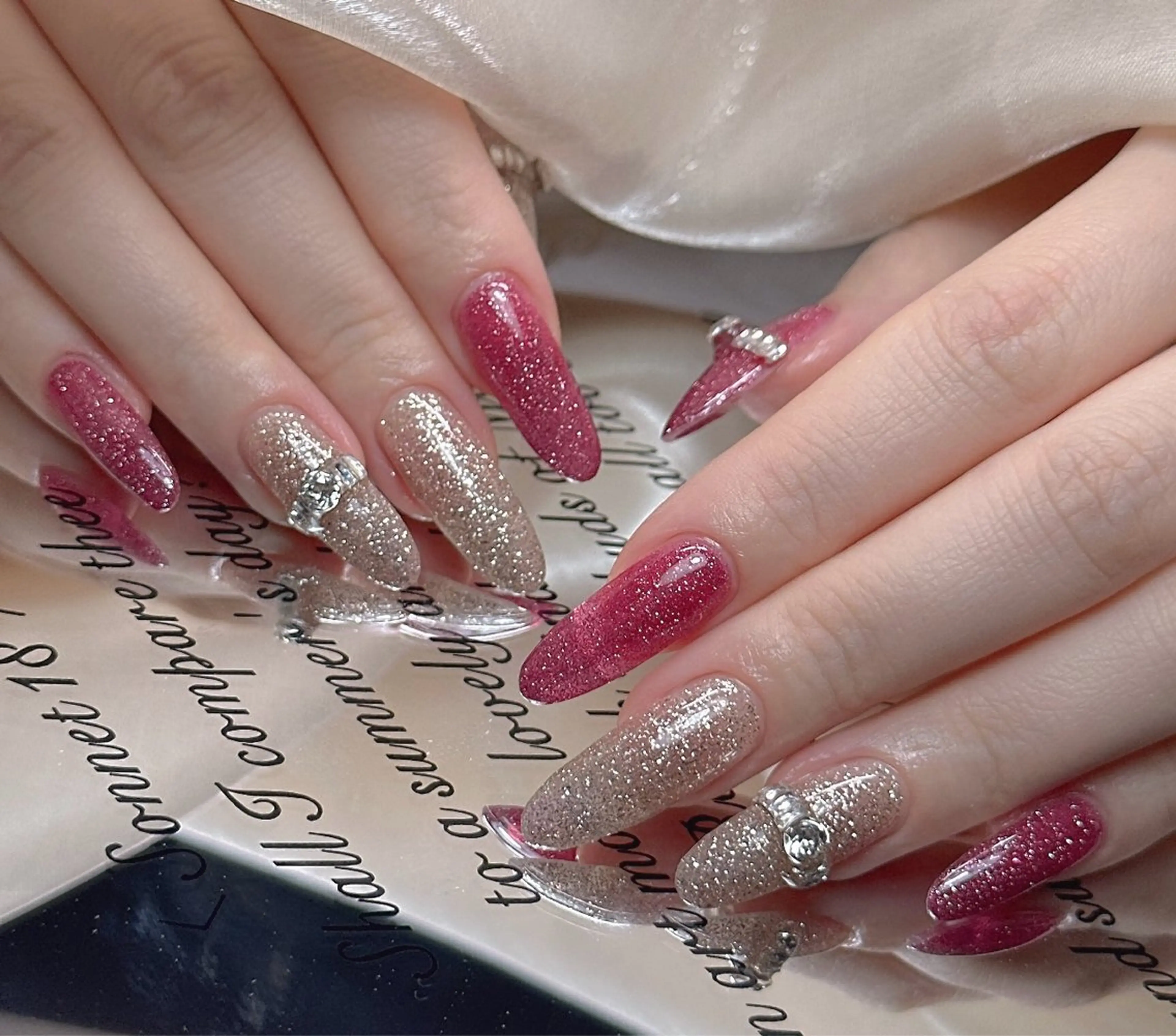 ネイル アートネイル べっ甲ネイル チークネイル 桜ネイル 成人式 ハンドネイル ハンドケア For you. Nail Salonのネイルデザイン