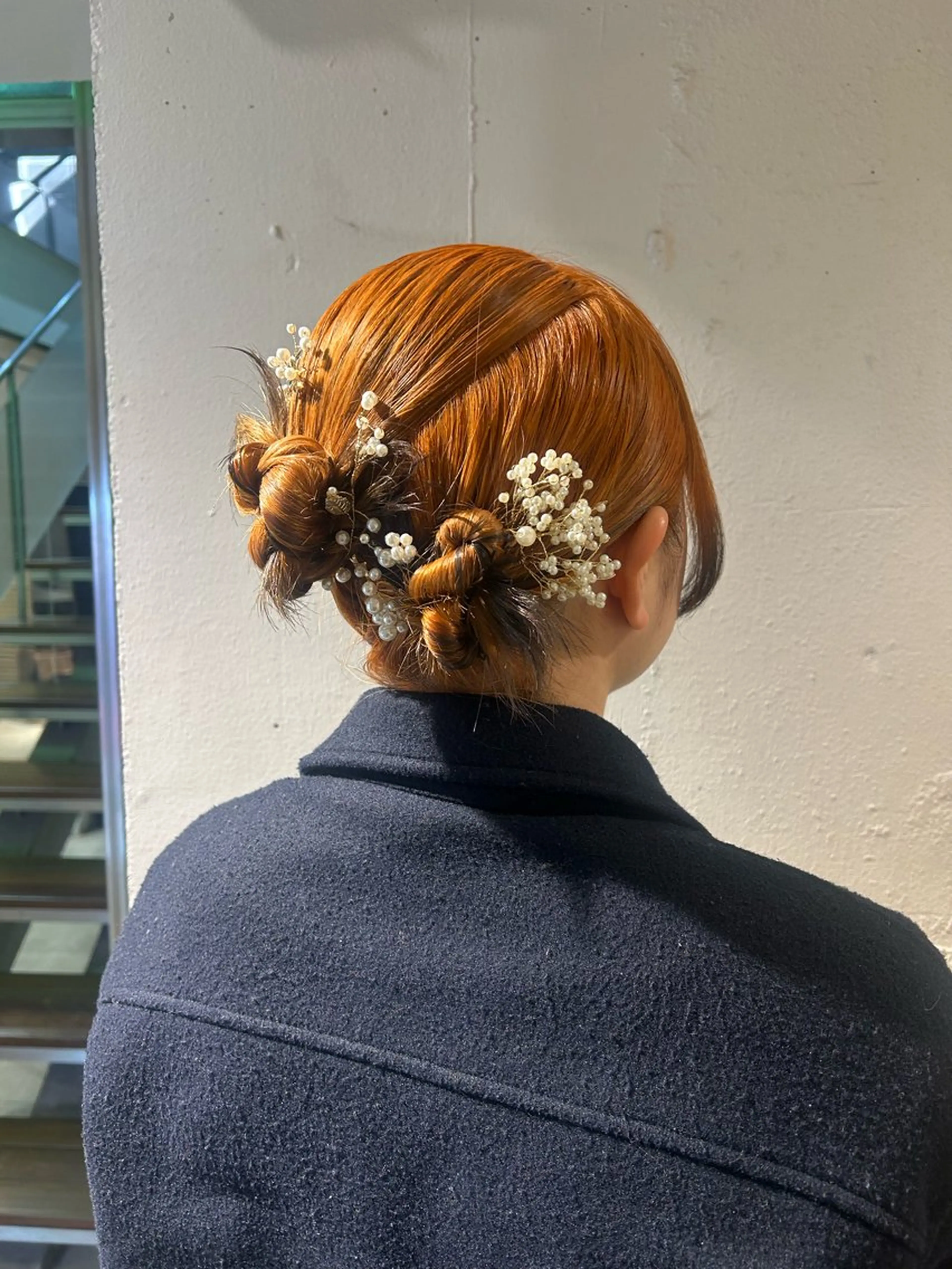 ヘアアレンジ ウルフカット ヘアセット 艶カラー🌸アレンジ 🌹Sally🕊️のヘアスタイル