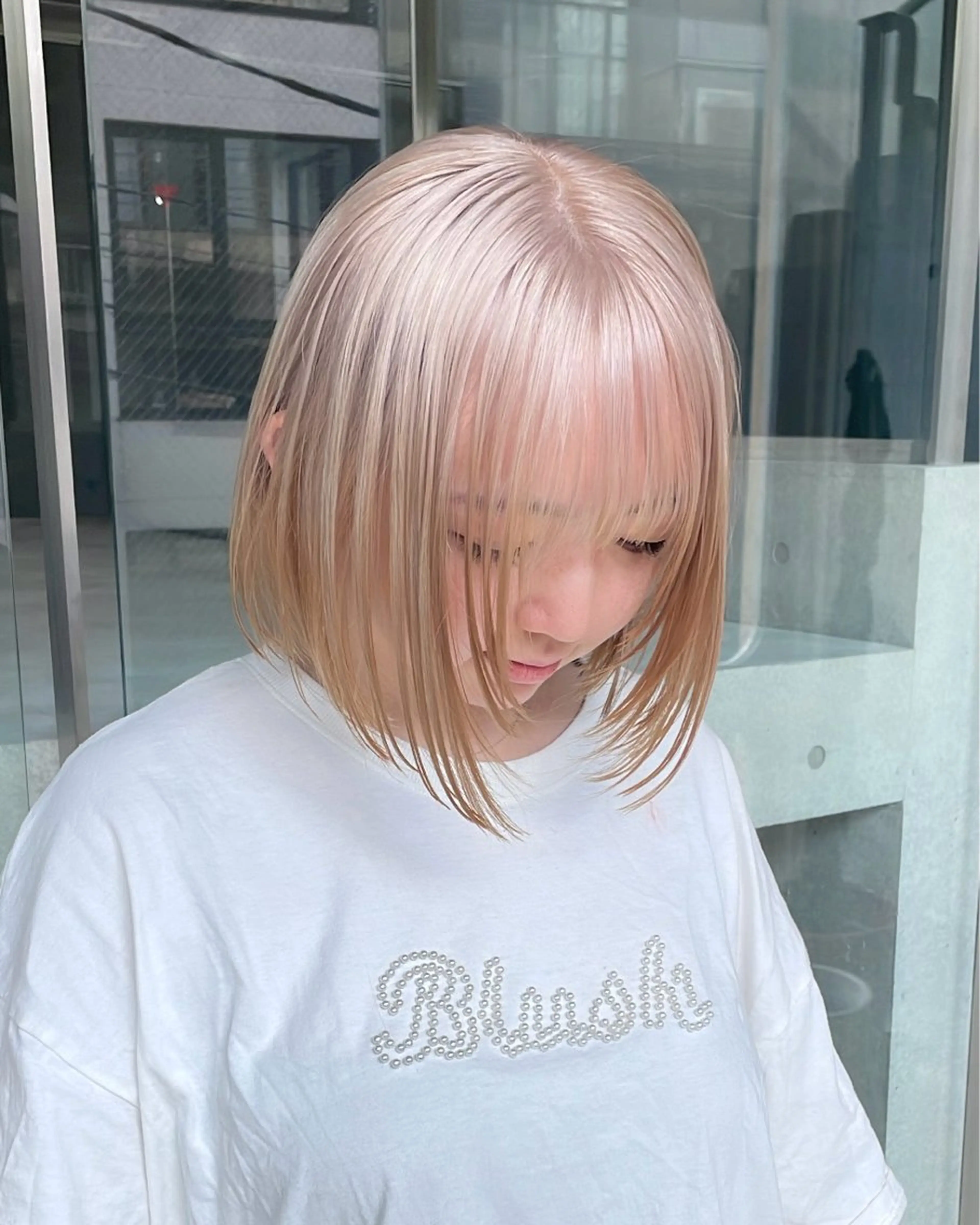 ✂️カットダブルカラー🎨💊カット+ケアブリーチ+カラー+トリートメントの写真