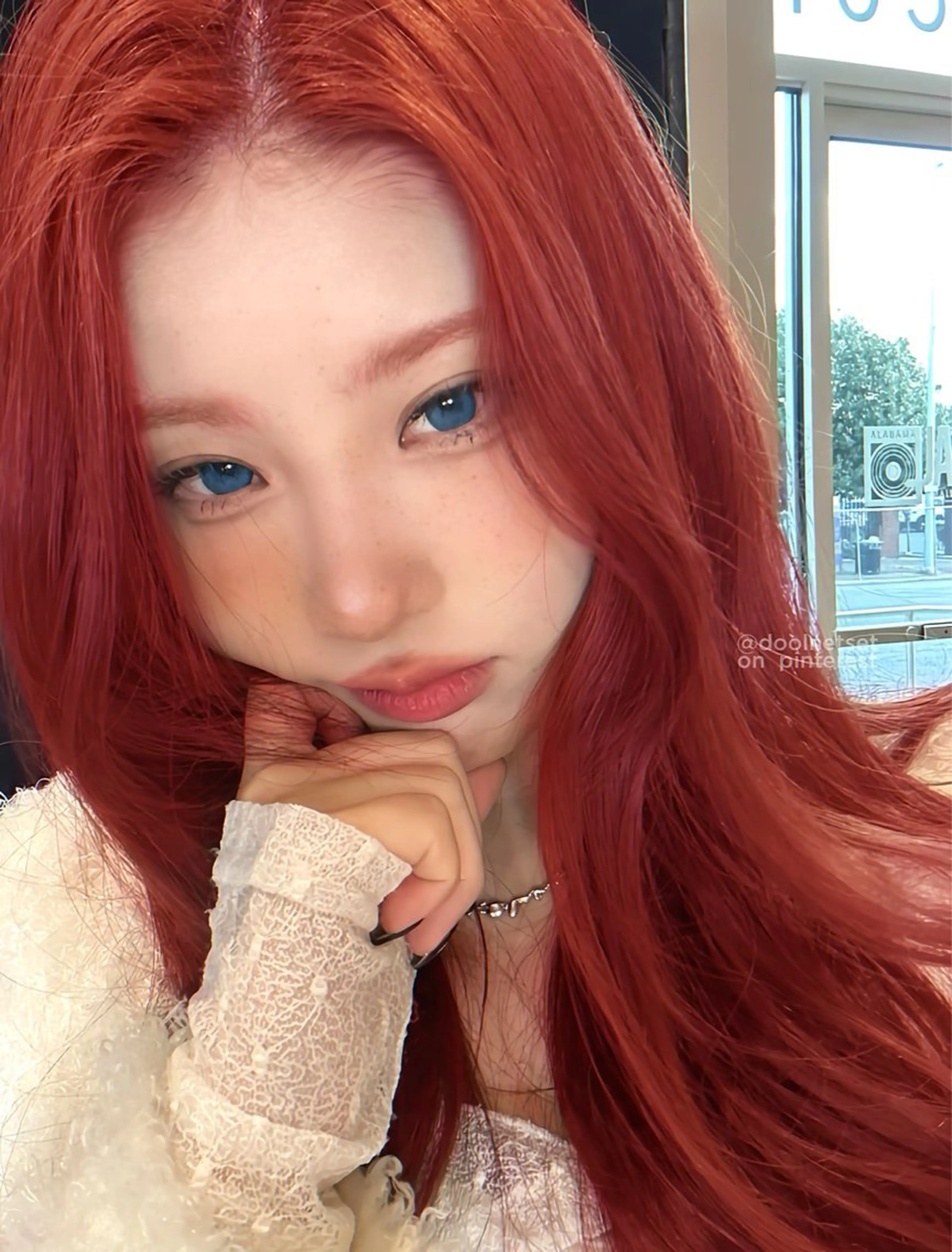 ロング sera🐆 うる艶カラー🎀のヘアスタイル