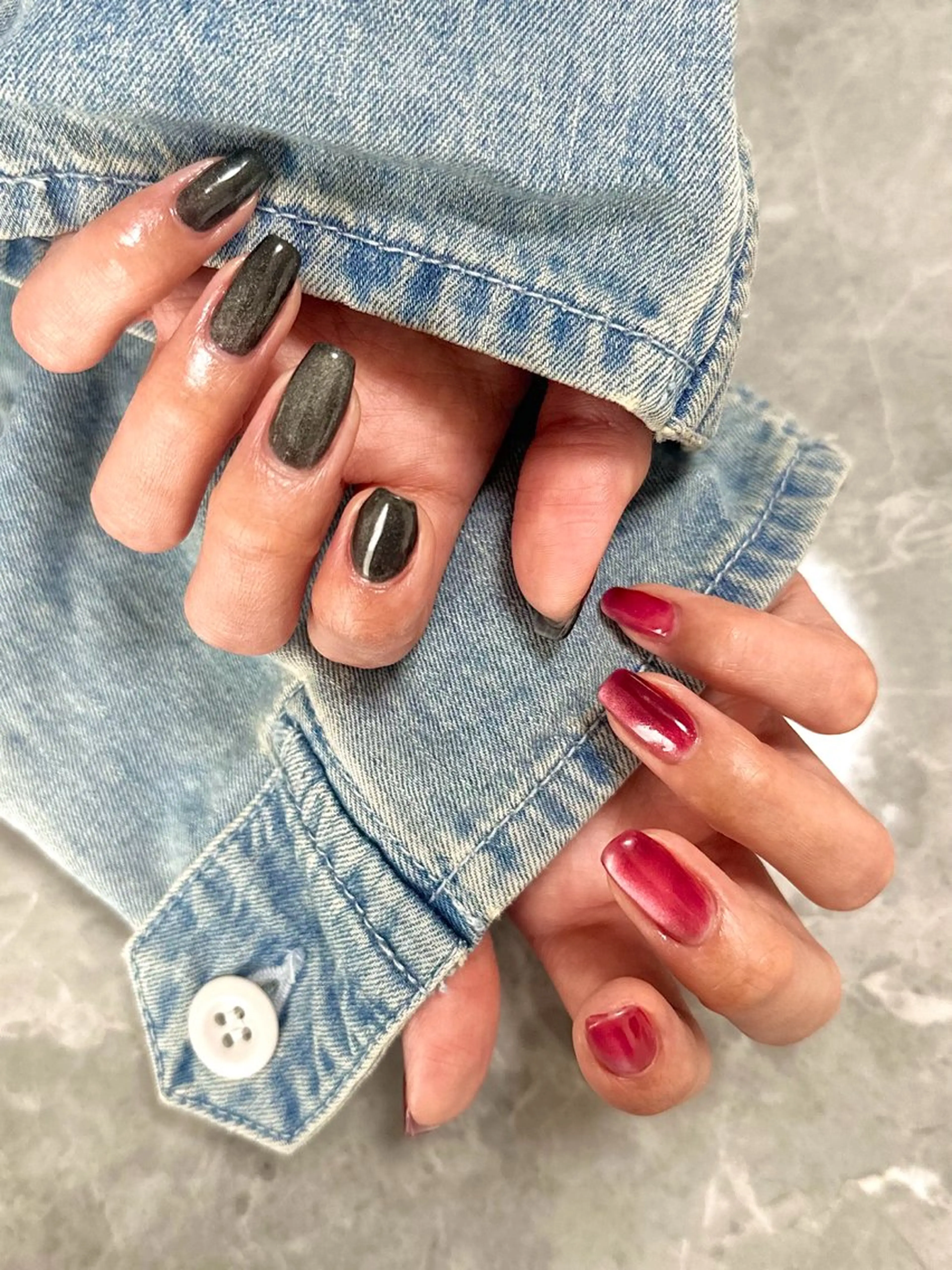 ネイル ワンカラーネイル ハンドネイル プライベートサロン nailcoconaのネイルデザイン