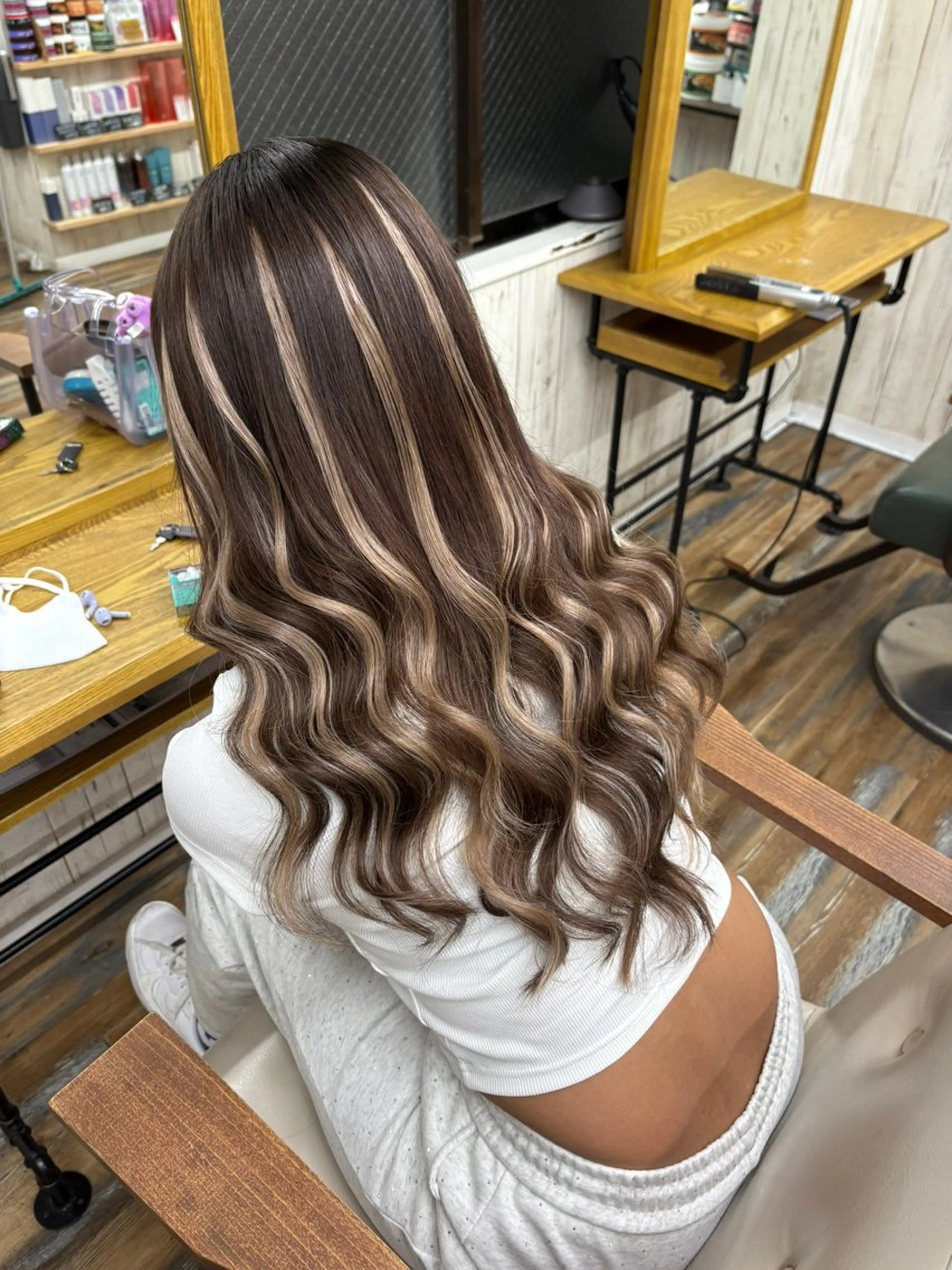 ロング エクステ HAIR STUDIO ONE藤沢店【ヘアスタジオワン】所属・亀井 蘭乃のヘアスタイル