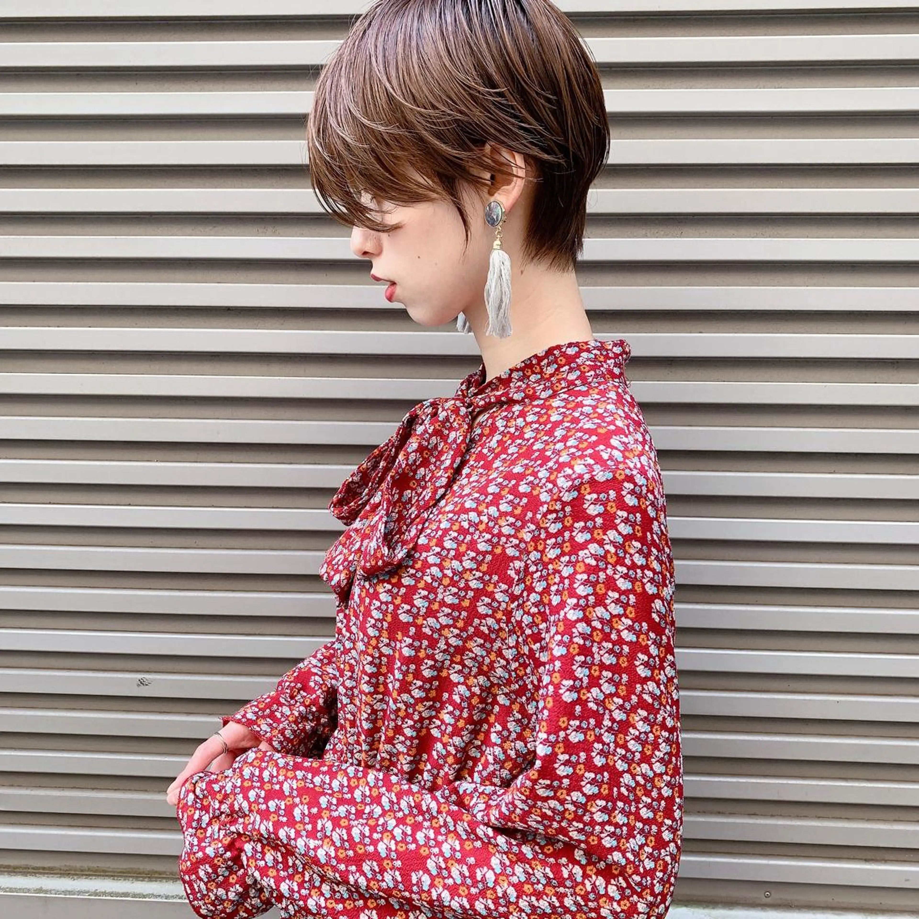 ショート calna by  elmo所属・ショート特化美容師 大阪京橋　大本　渉のヘアスタイル