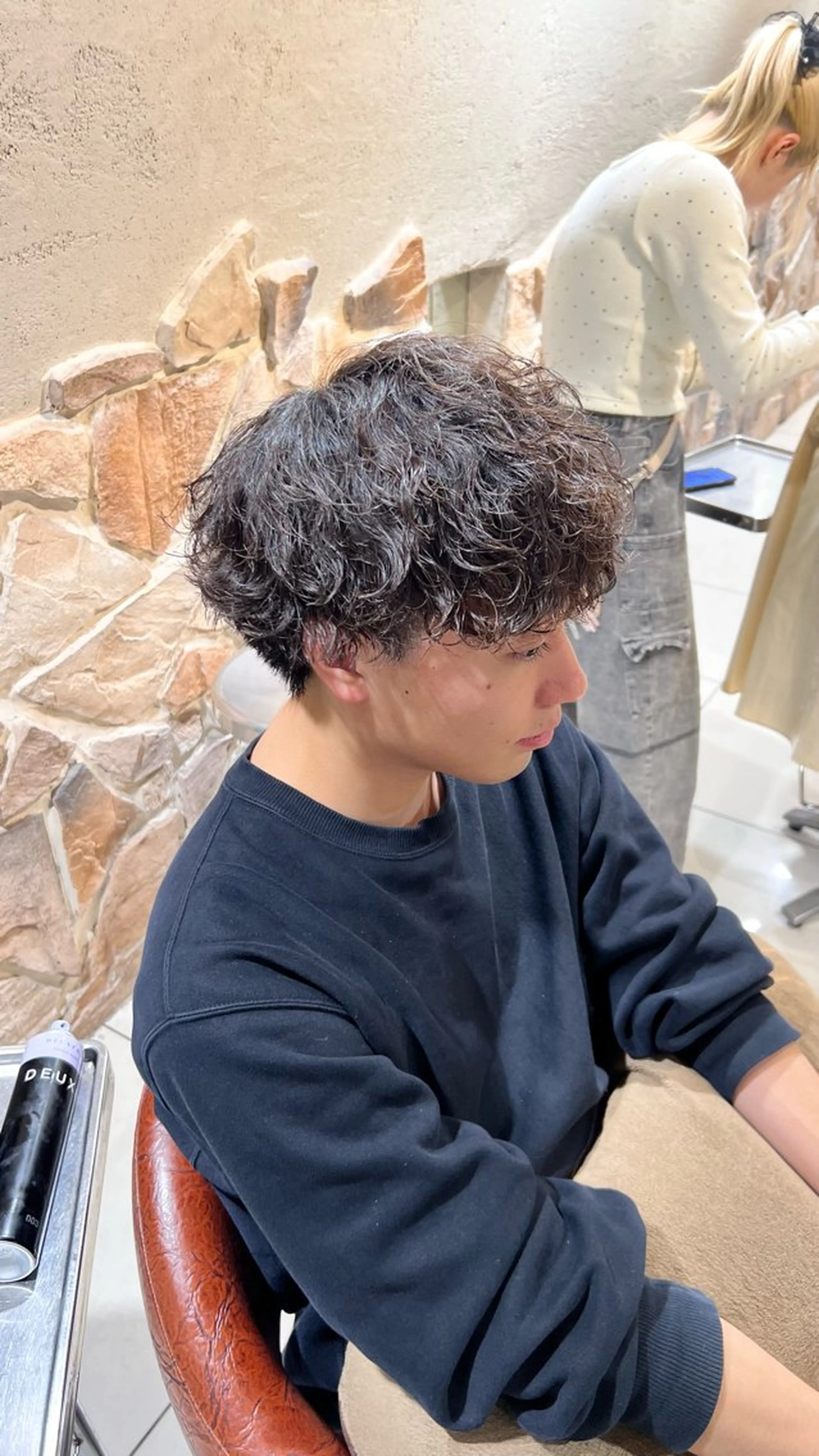 パーマ メンズ カット パーマ 新宿/メンズパーマ/ メンズ特化/和田瑞生のヘアスタイル