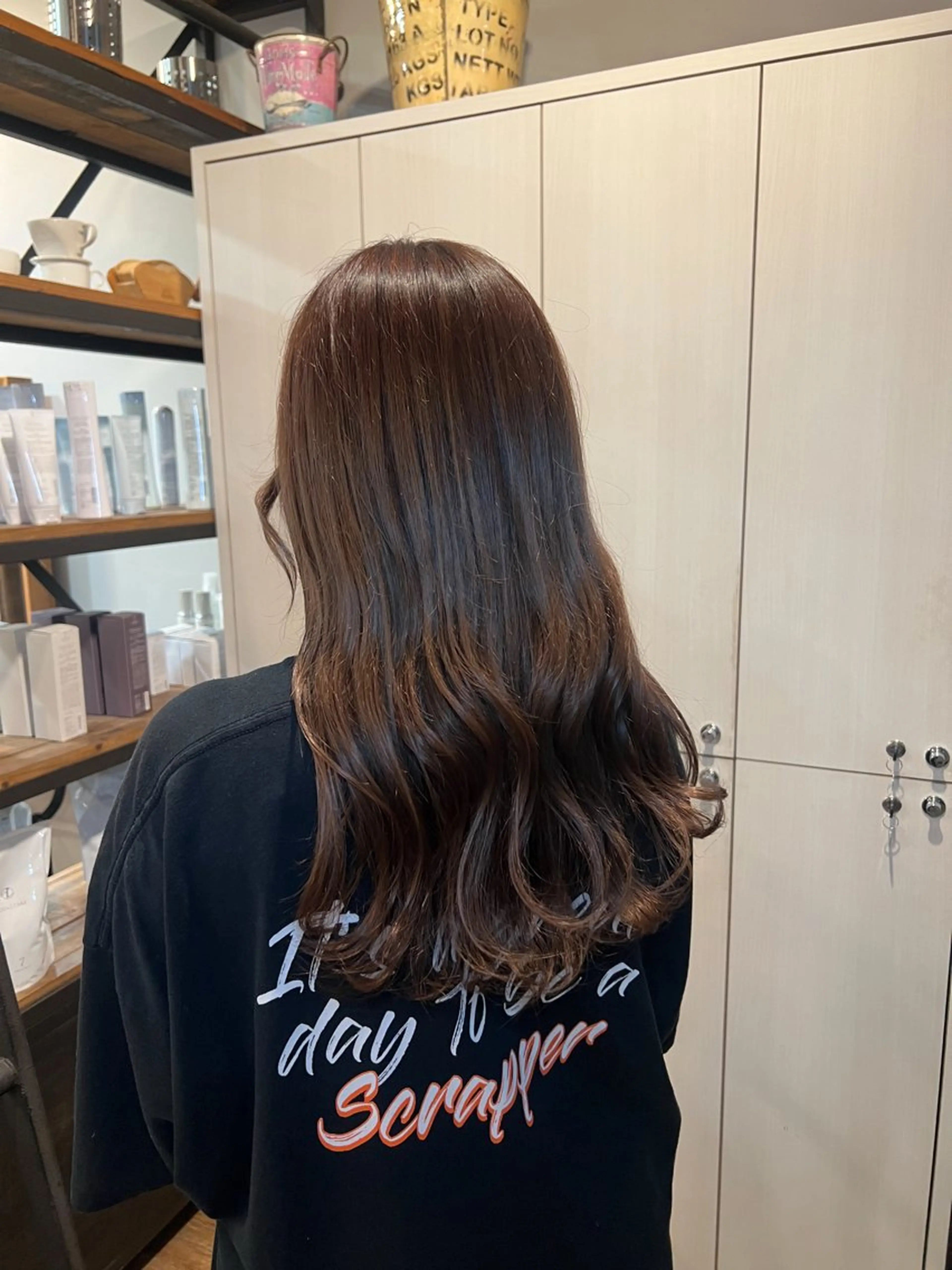 ロング カラー ヘアカラー きむら なみか🪐のヘアスタイル