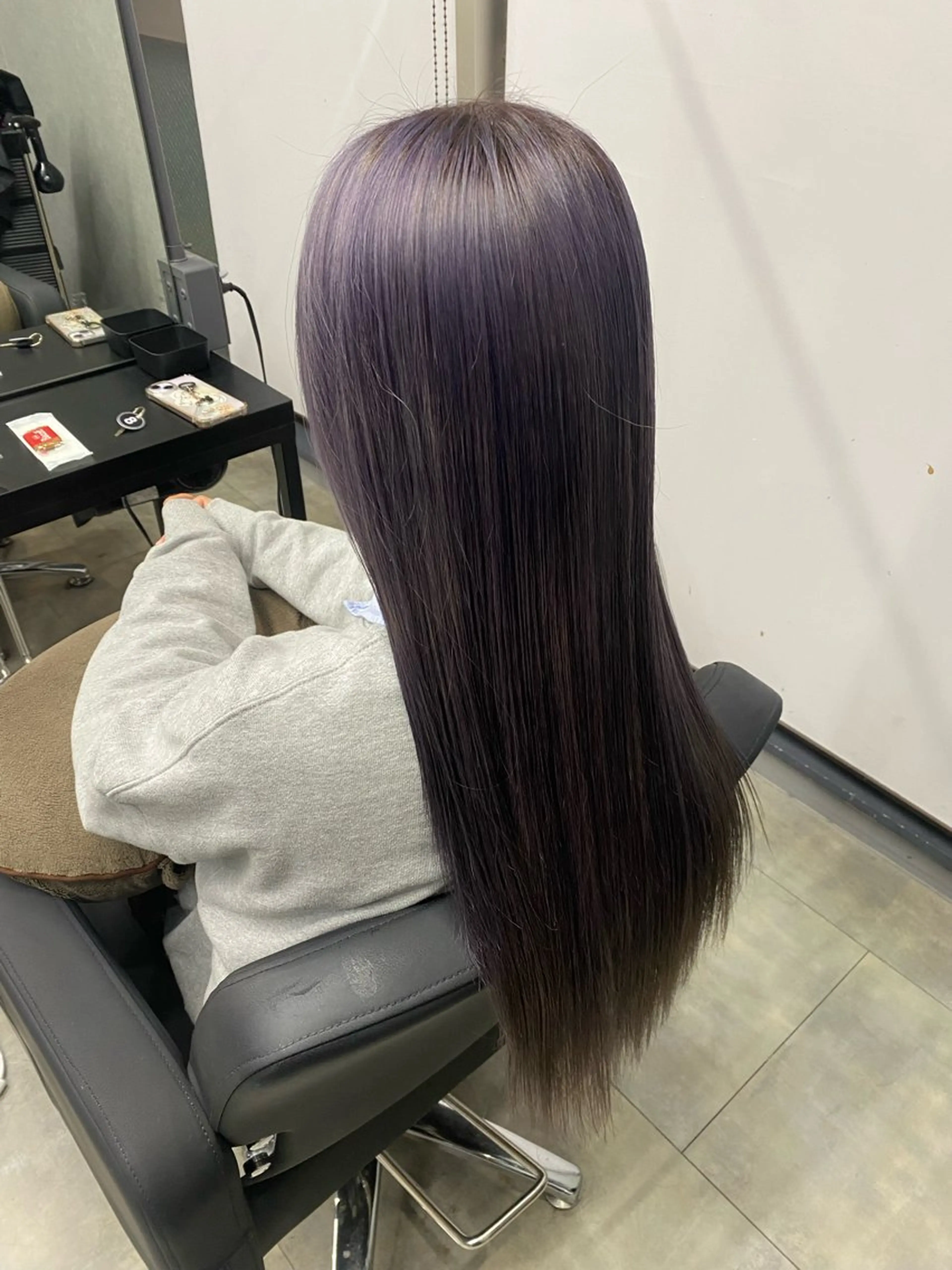 カラー 𝗮𝘆𝘂𝗺𝗶 ハイトーン🎀のヘアスタイル