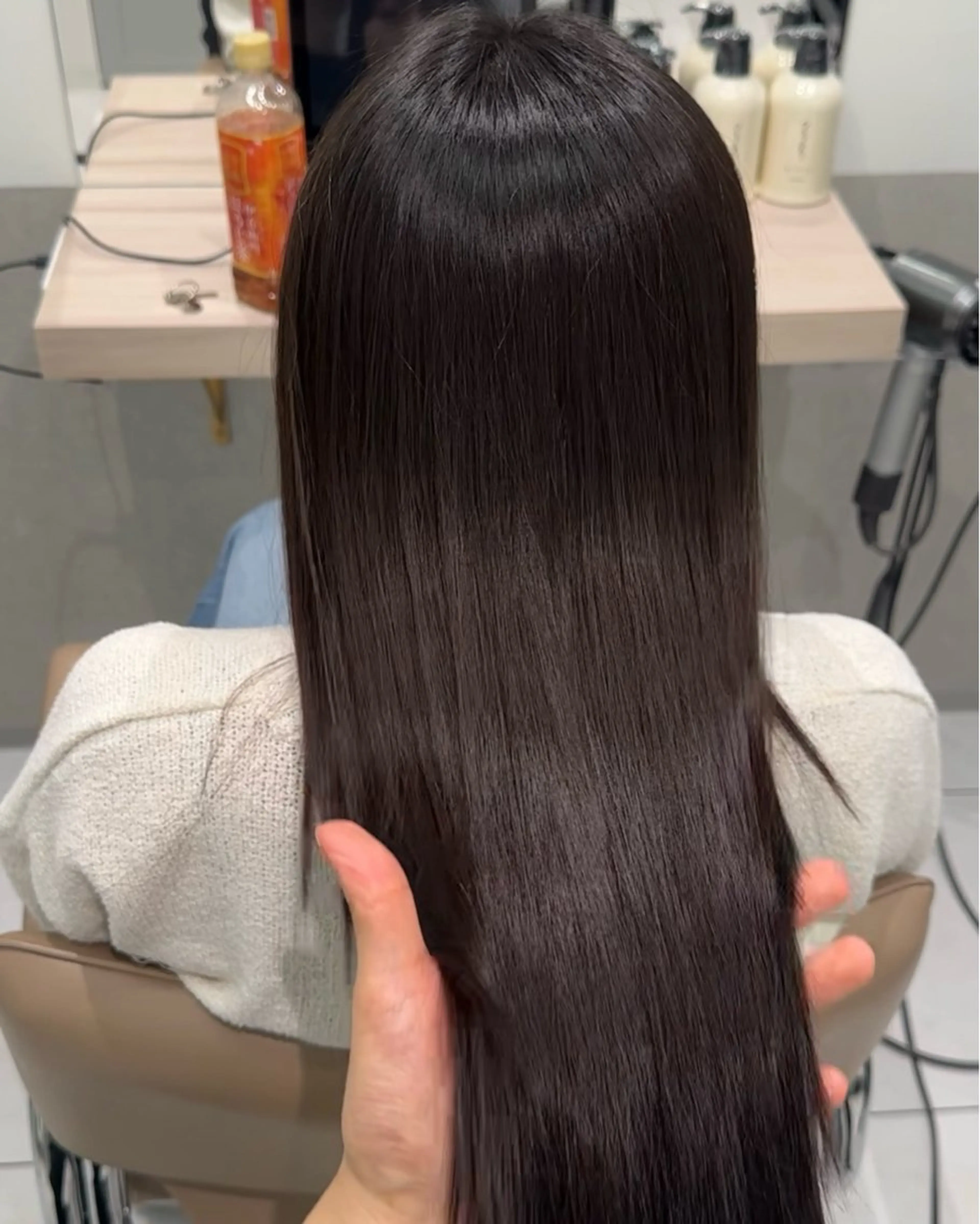 ロング 縮毛矯正 🫧髪質改善🫧 マツモトのヘアスタイル