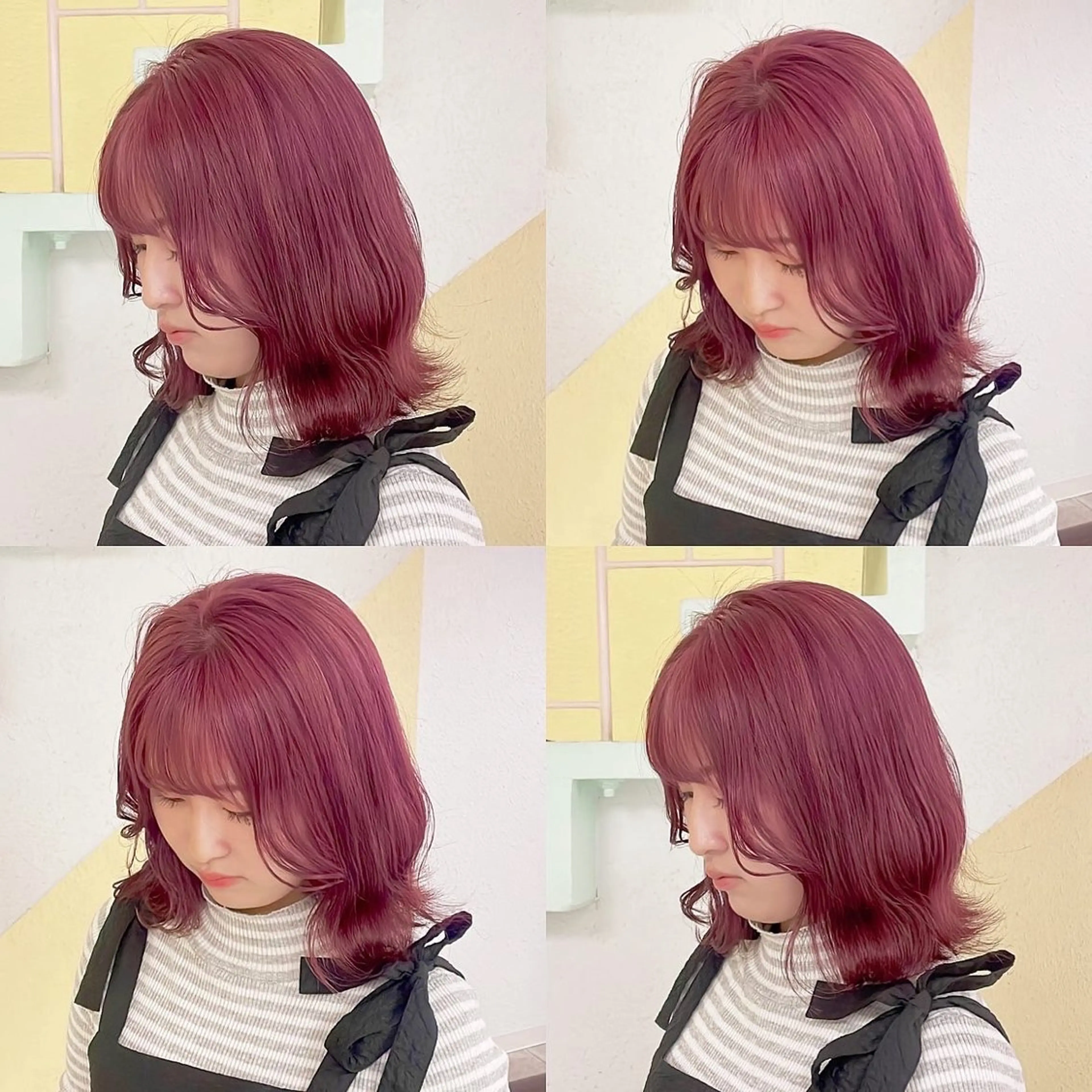 カラー ヘアカラー トリートメント 渋谷:インナーカラー ／🍒エリカ🍒のヘアスタイル