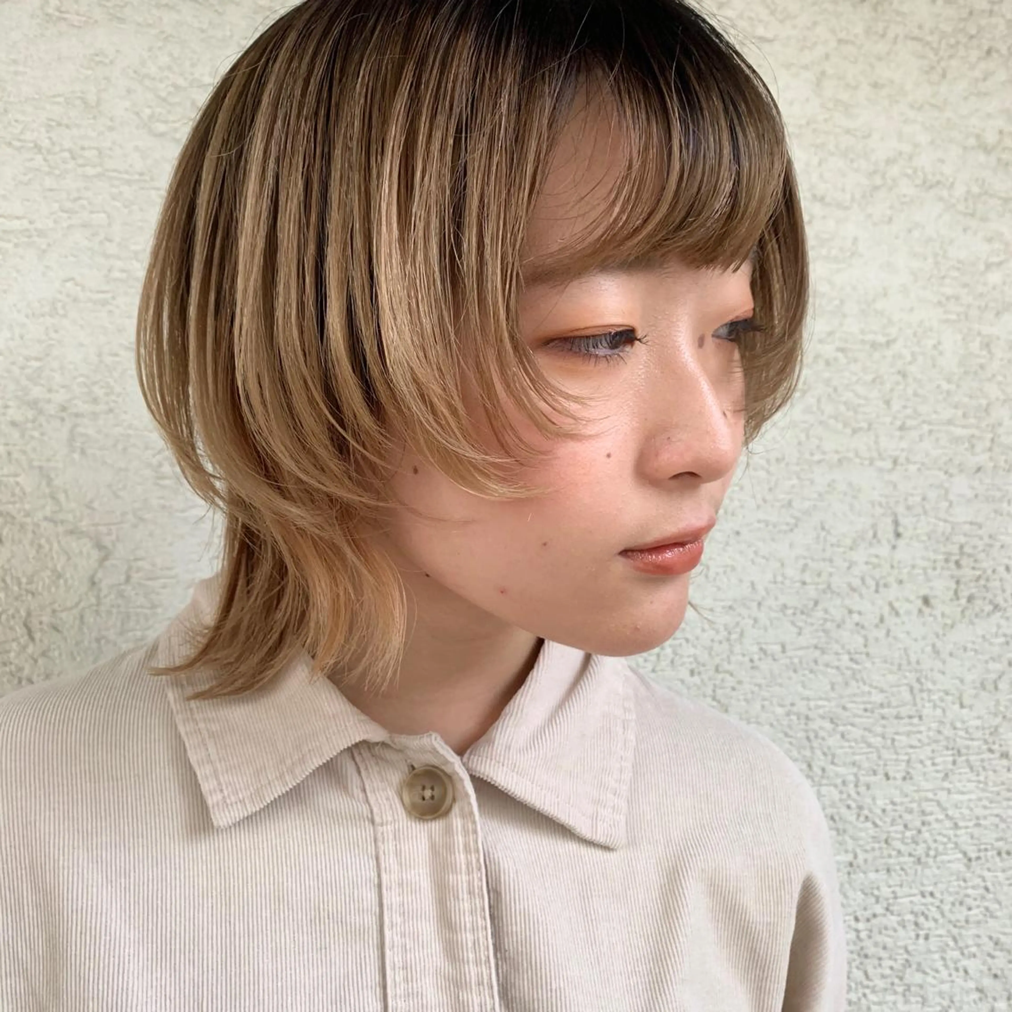 ショート カラー パーマ ヘアアレンジ メンズ キッズ ネイル マツエク・マツパ 架空〜KAQU〜所属・【clan】 NOGAMIのヘアスタイル