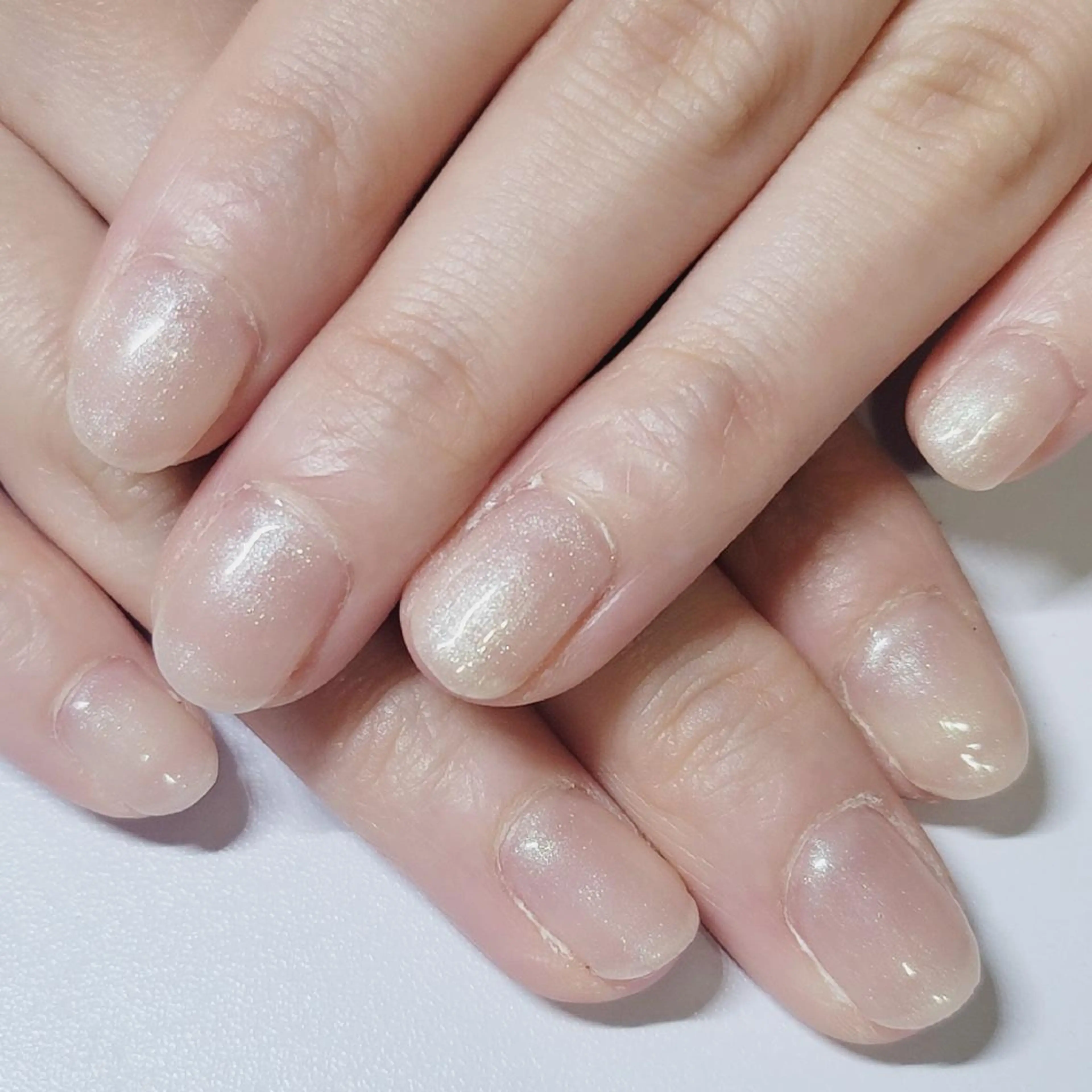 ネイル オフィスネイル ワンカラーネイル ハンドネイル よしだ ひろきのネイルデザイン