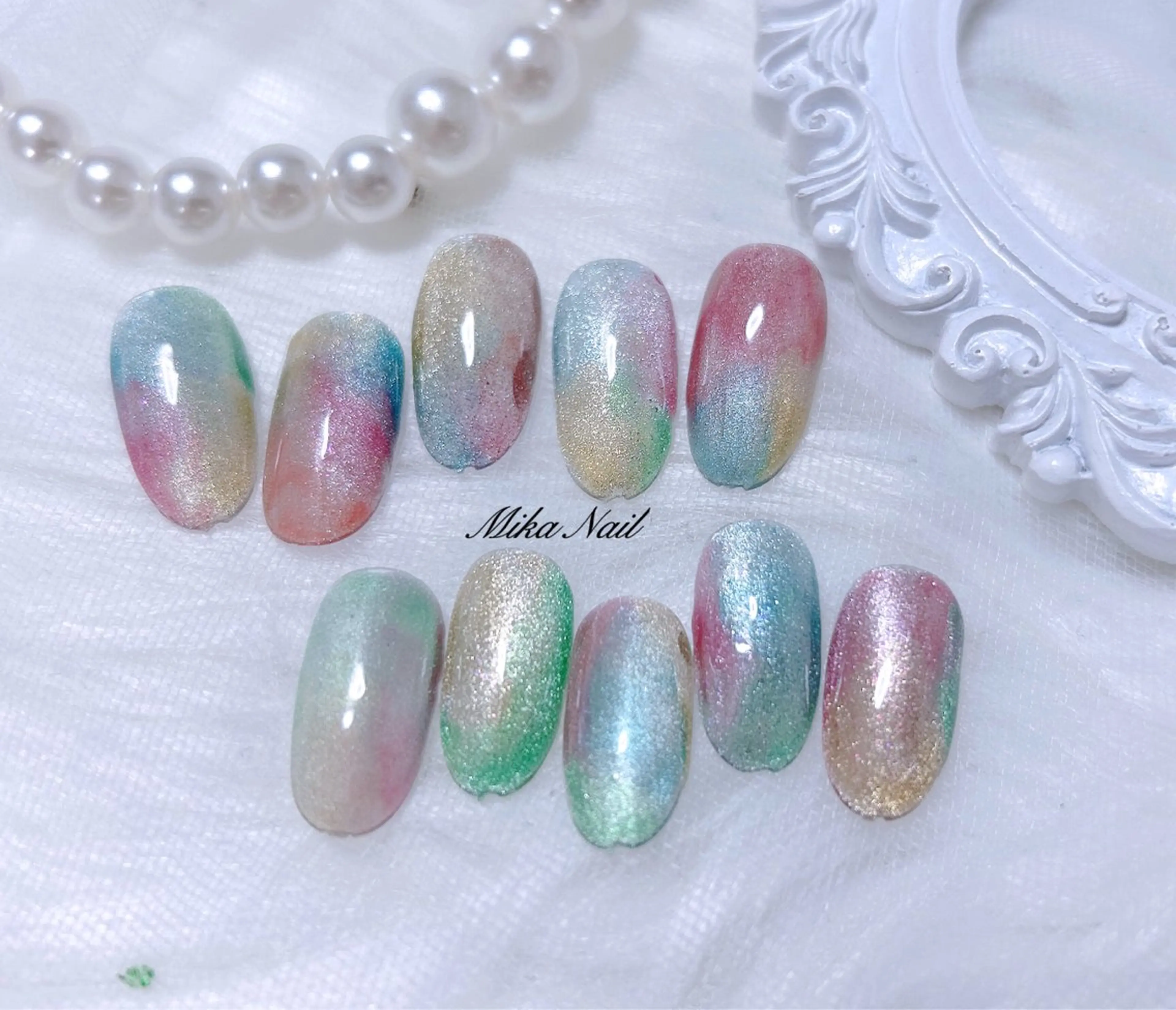 ネイル マグネットネイル Mika Nailのネイルデザイン