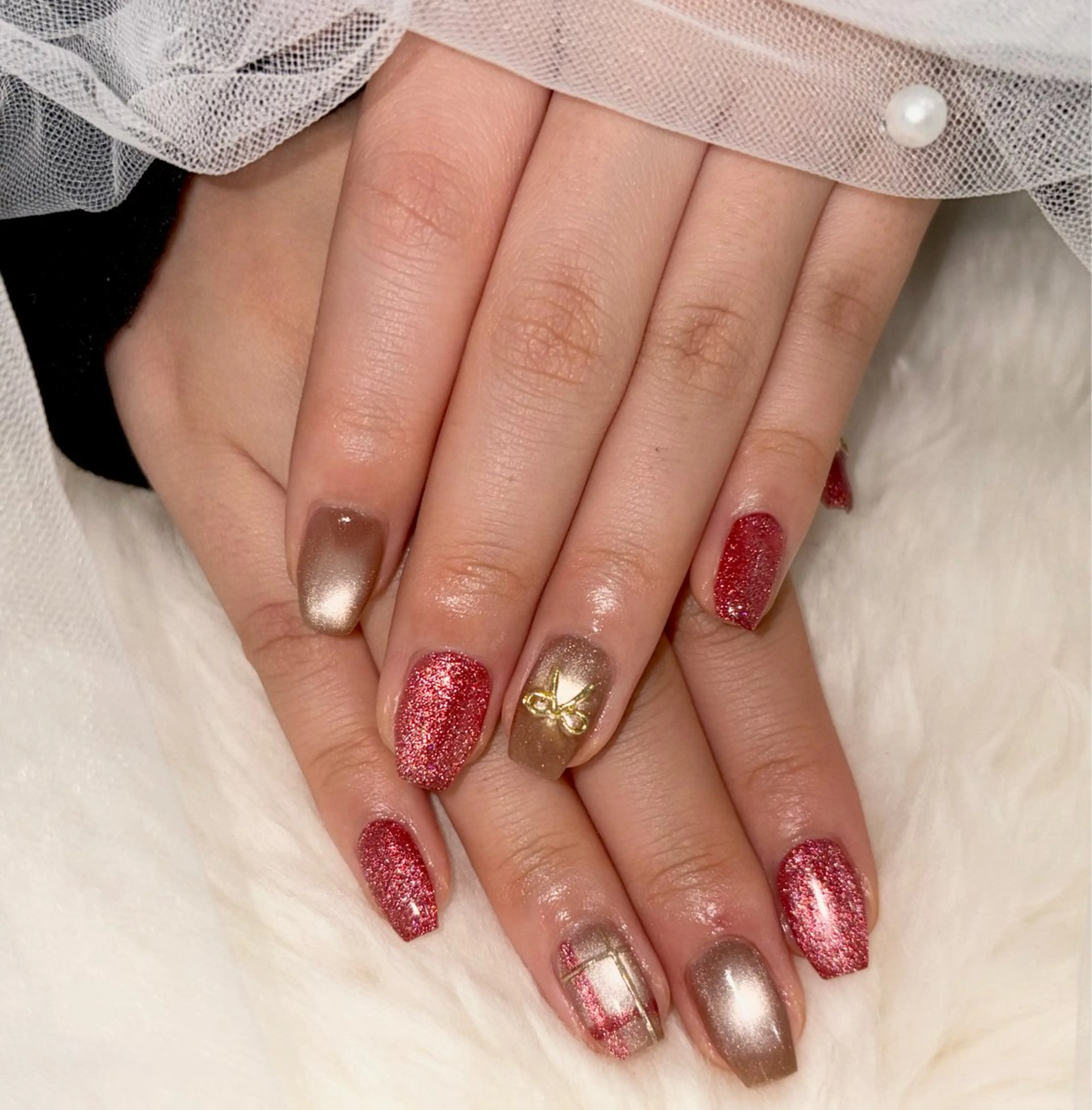 ネイル ハンドネイル 阿部 楓のネイルデザイン