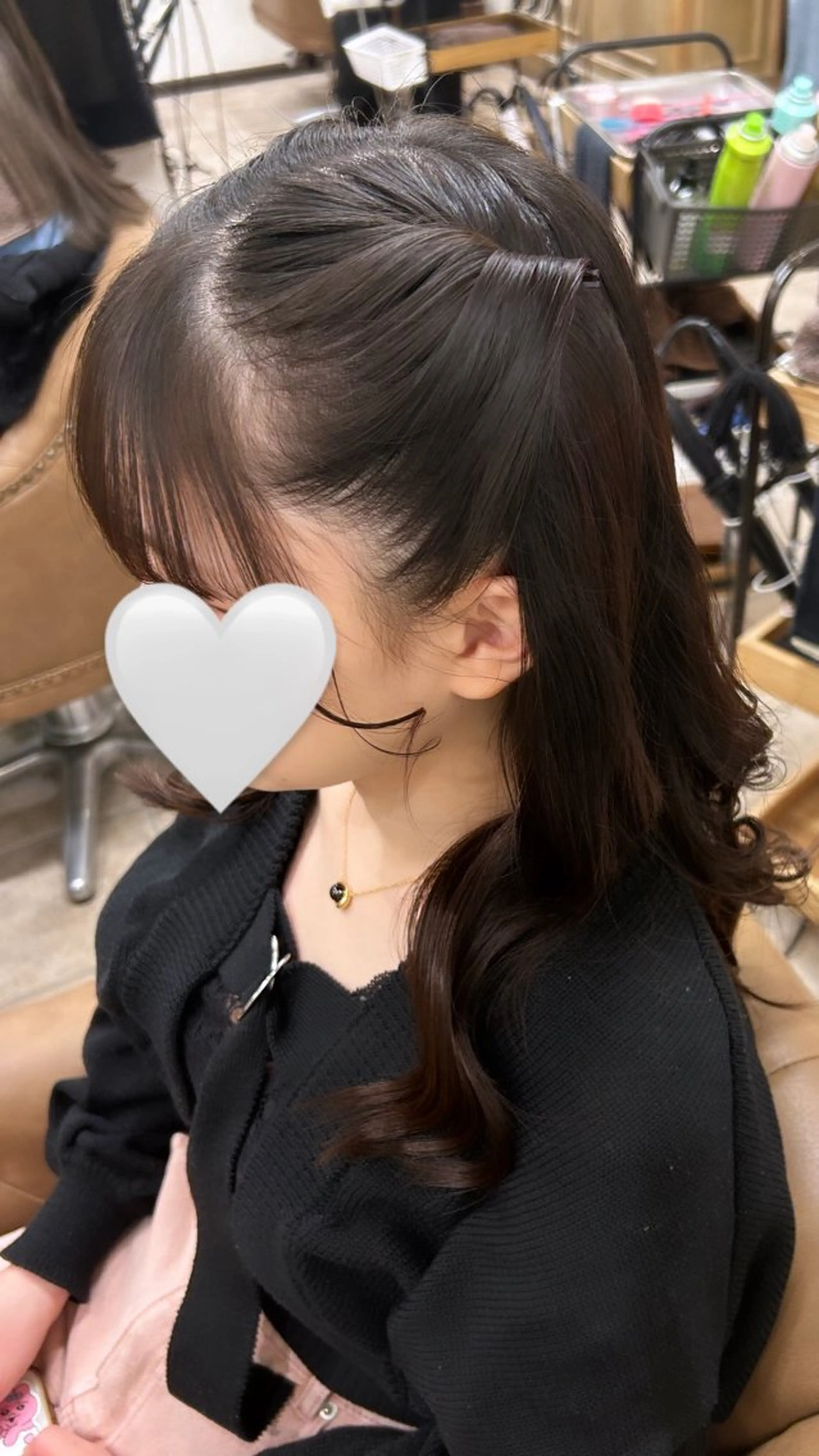 ロング ヘアメイクドールズ所属・dolls Ririkaのヘアスタイル