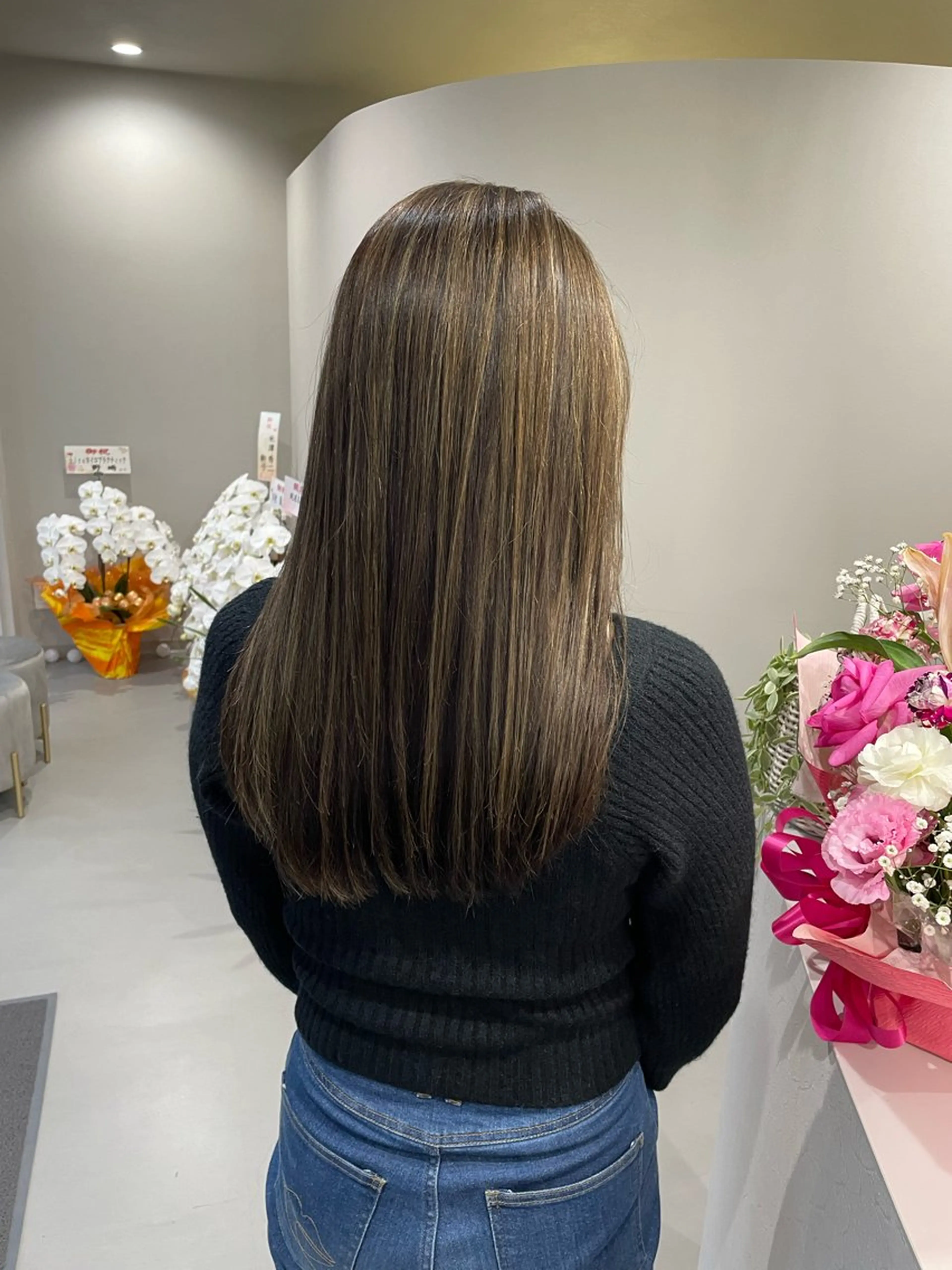 ロング ヘアカラー 🌝秦 美羽🌝のヘアスタイル