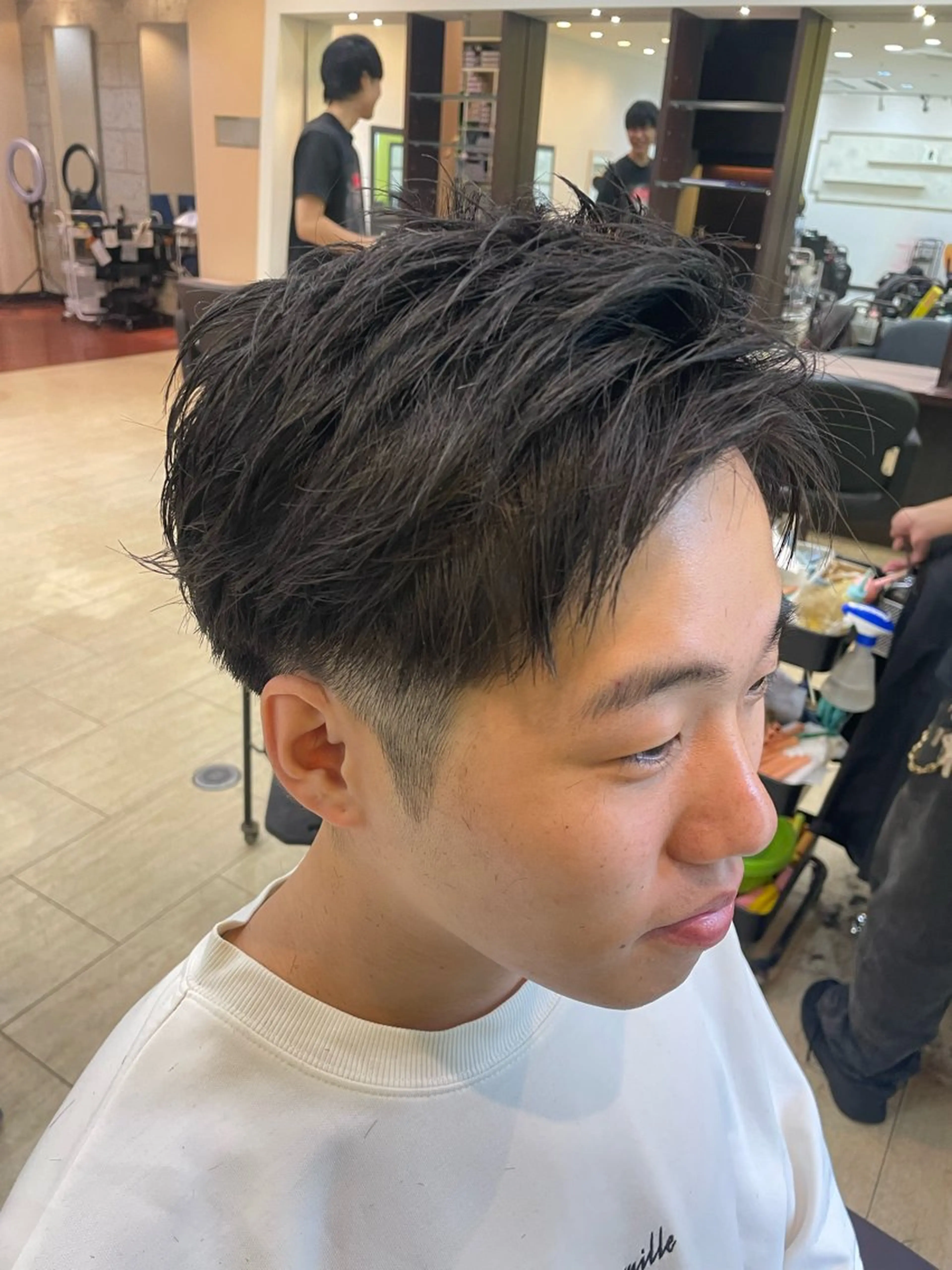 ショート ショートヘア カット トリートメント 奥野碧🌈艶髪 /ダメージレスカラーのヘアスタイル