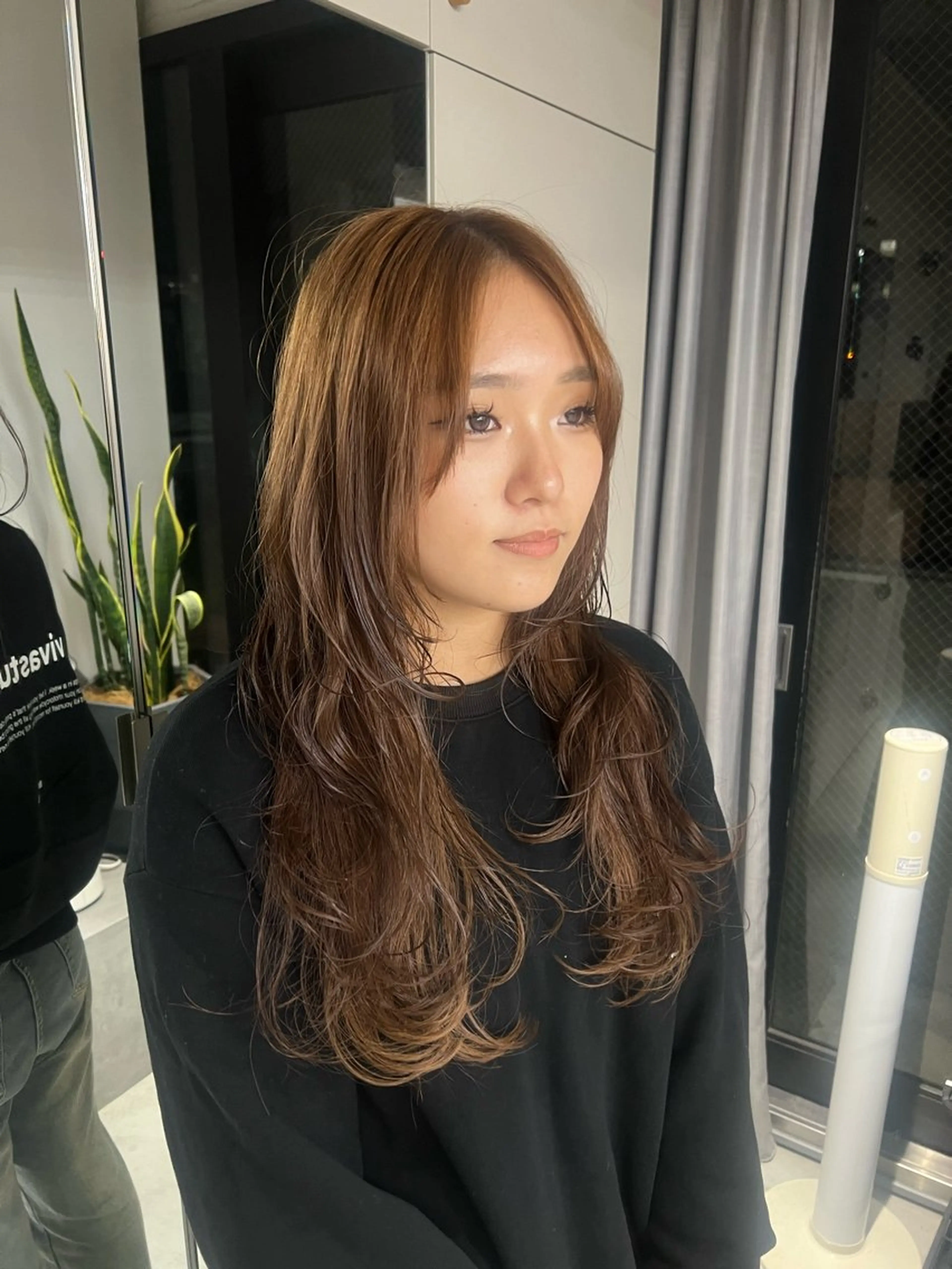 ロング 🪞表参道パーマ Nikachi🪞のヘアスタイル