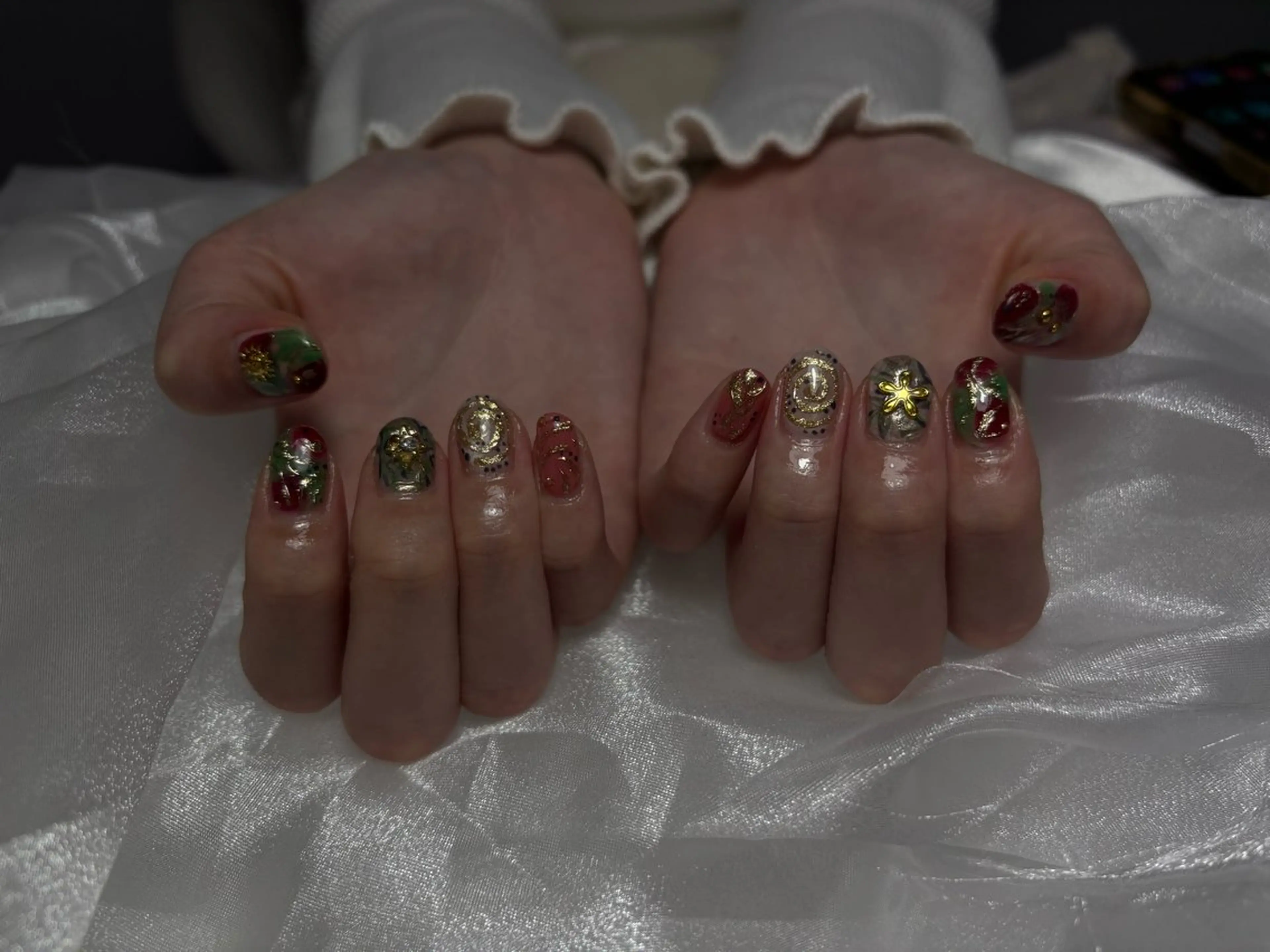 ネイル 持ち込み ニュアンスネイル ハンドネイル Nail Salon __j  Shinoのネイルデザイン