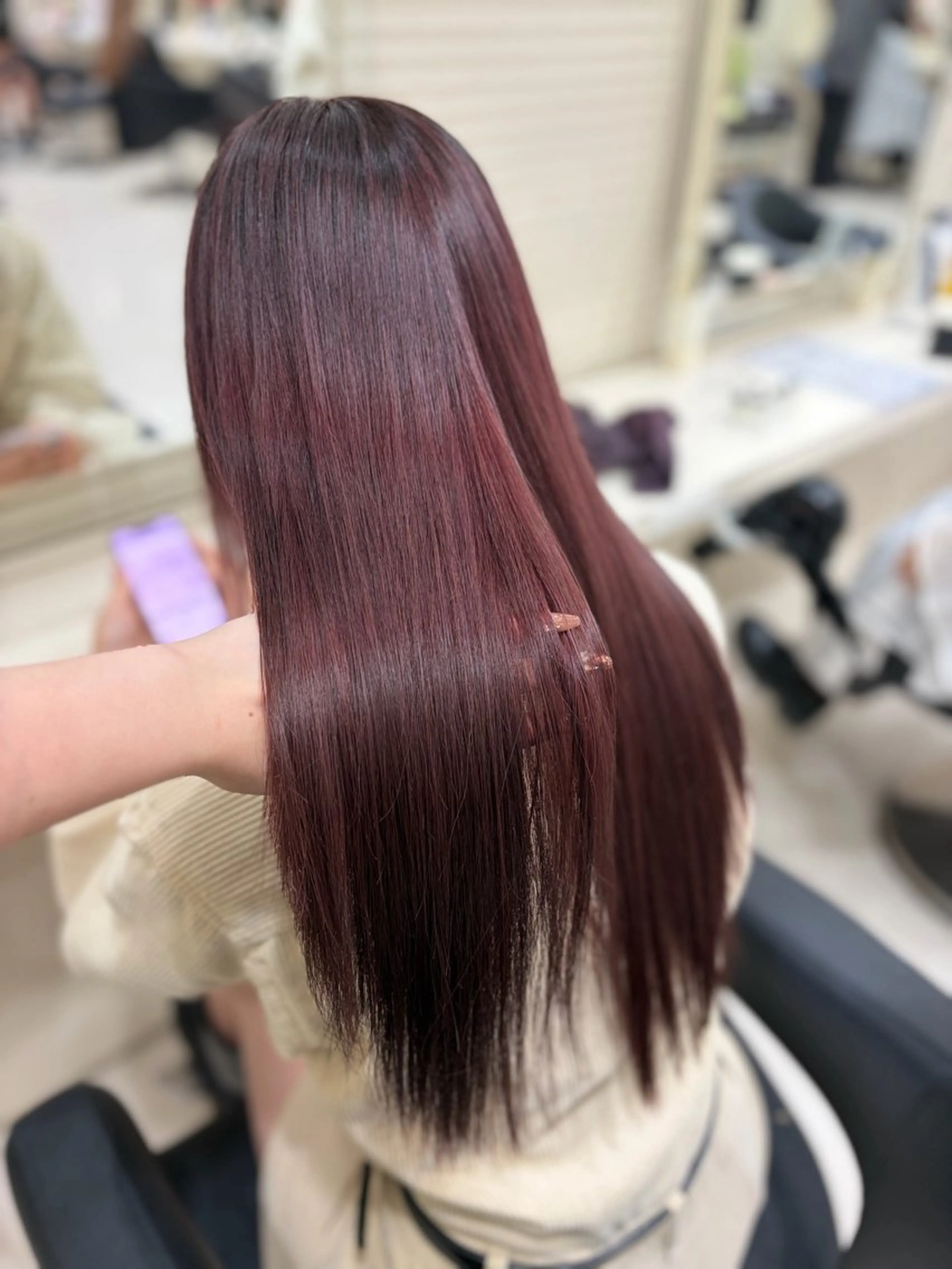 カラー ヘアカラー トリートメント 暖色ガーリーヘア🎀 MEARI🩰のヘアスタイル