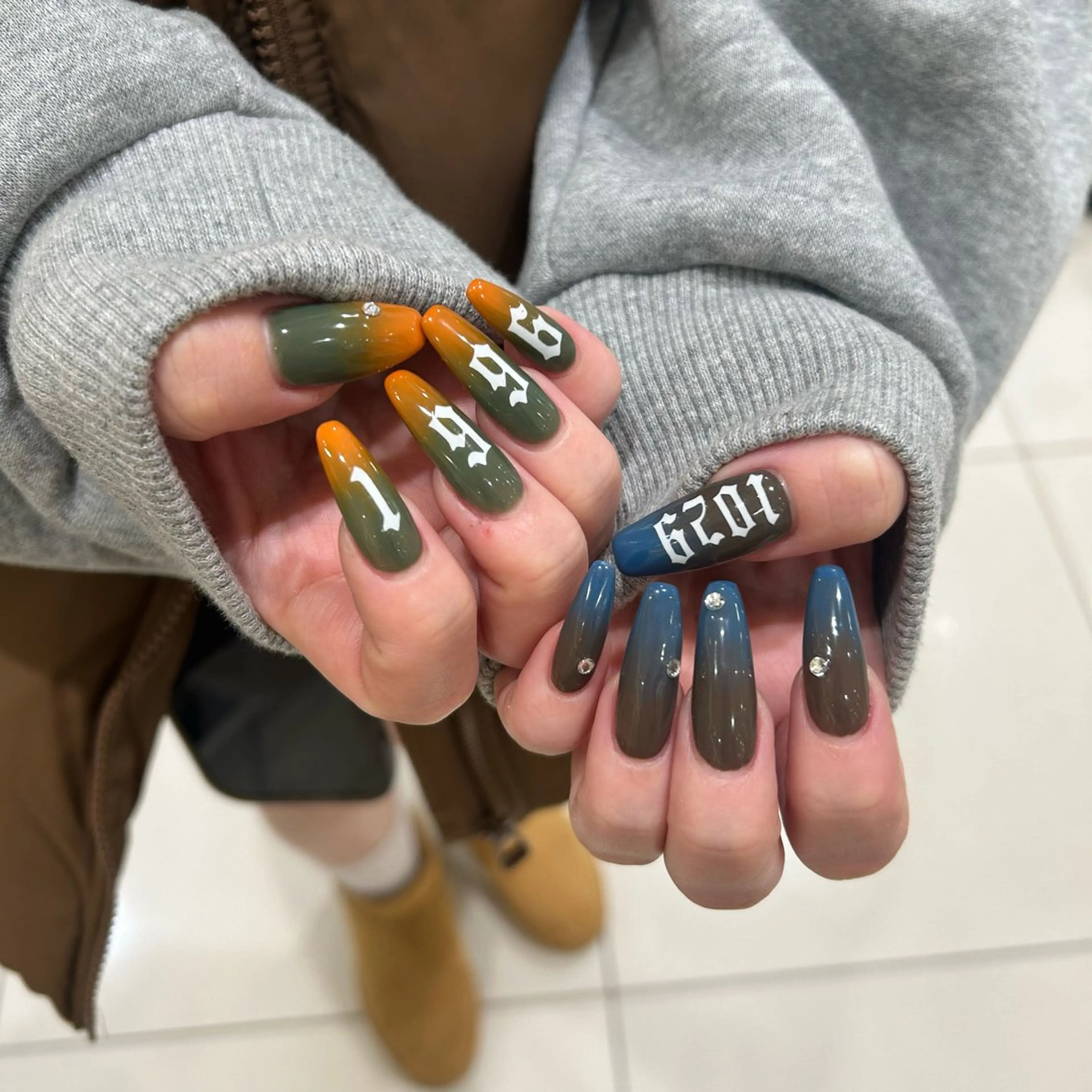 ネイル 持ち込み ハンドネイル 野島 千夏のネイルデザイン