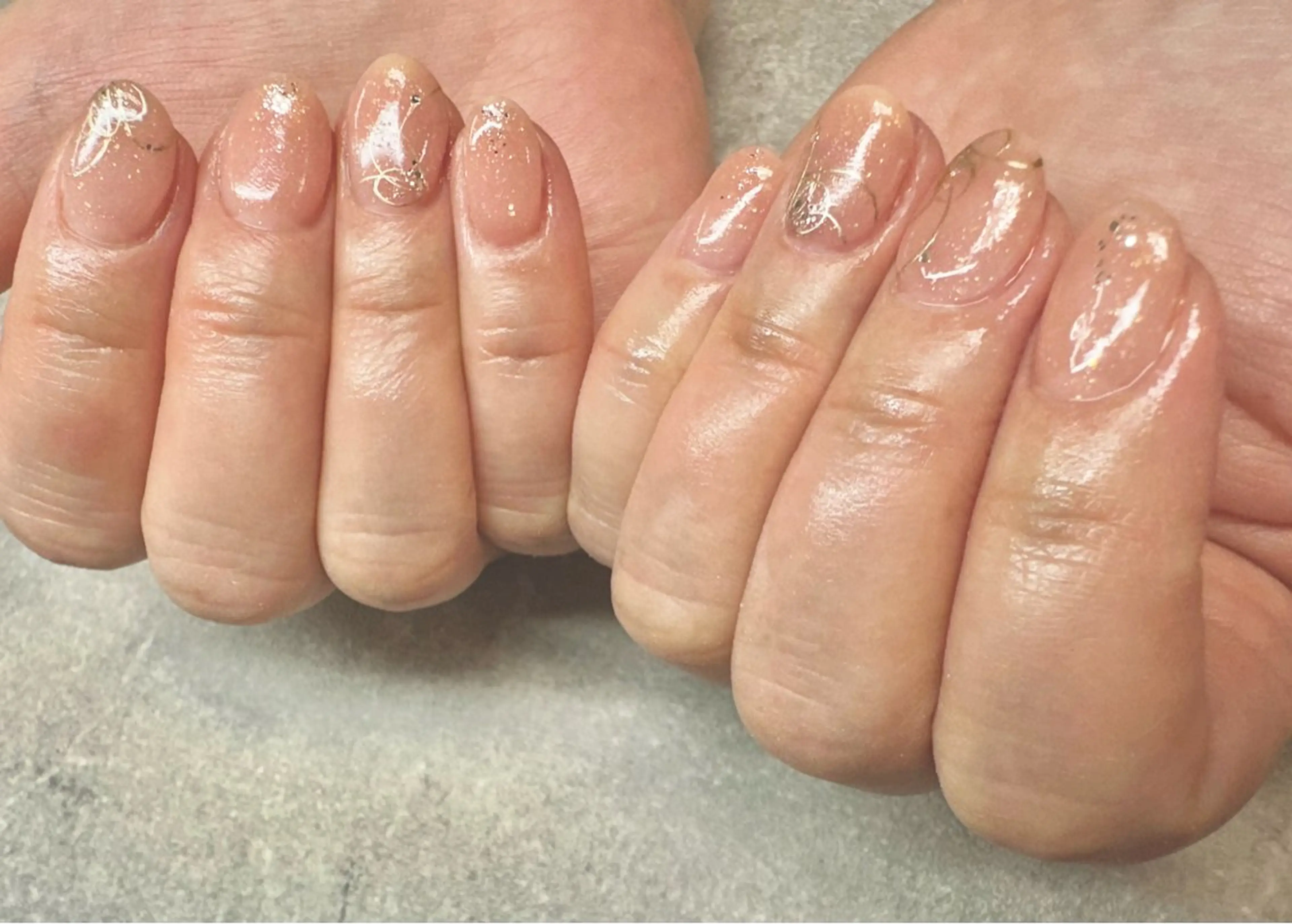 ネイル フットネイル 高多 瑠美のネイルデザイン