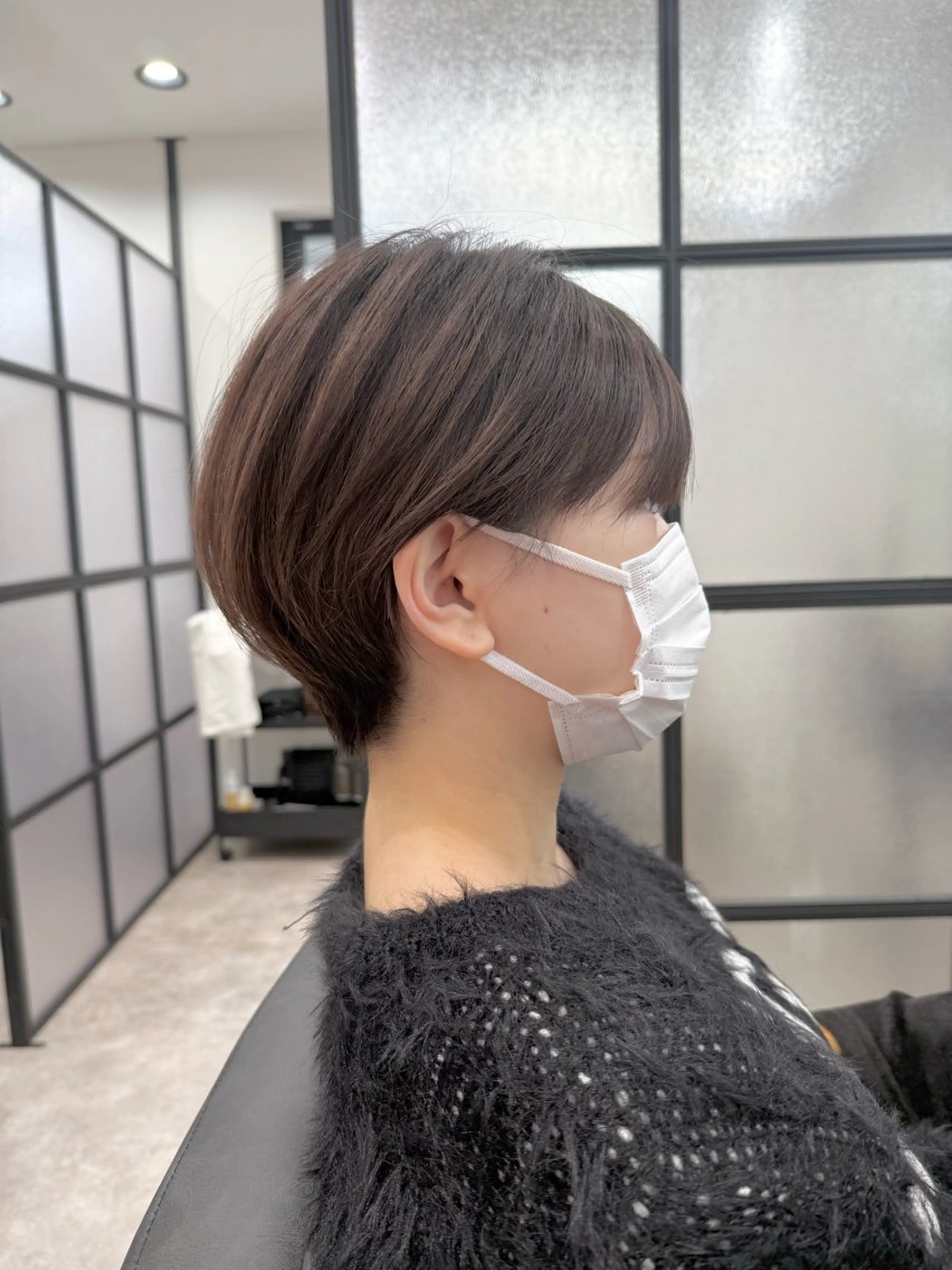 ショート ショートヘア 丸橋 友貴のヘアスタイル