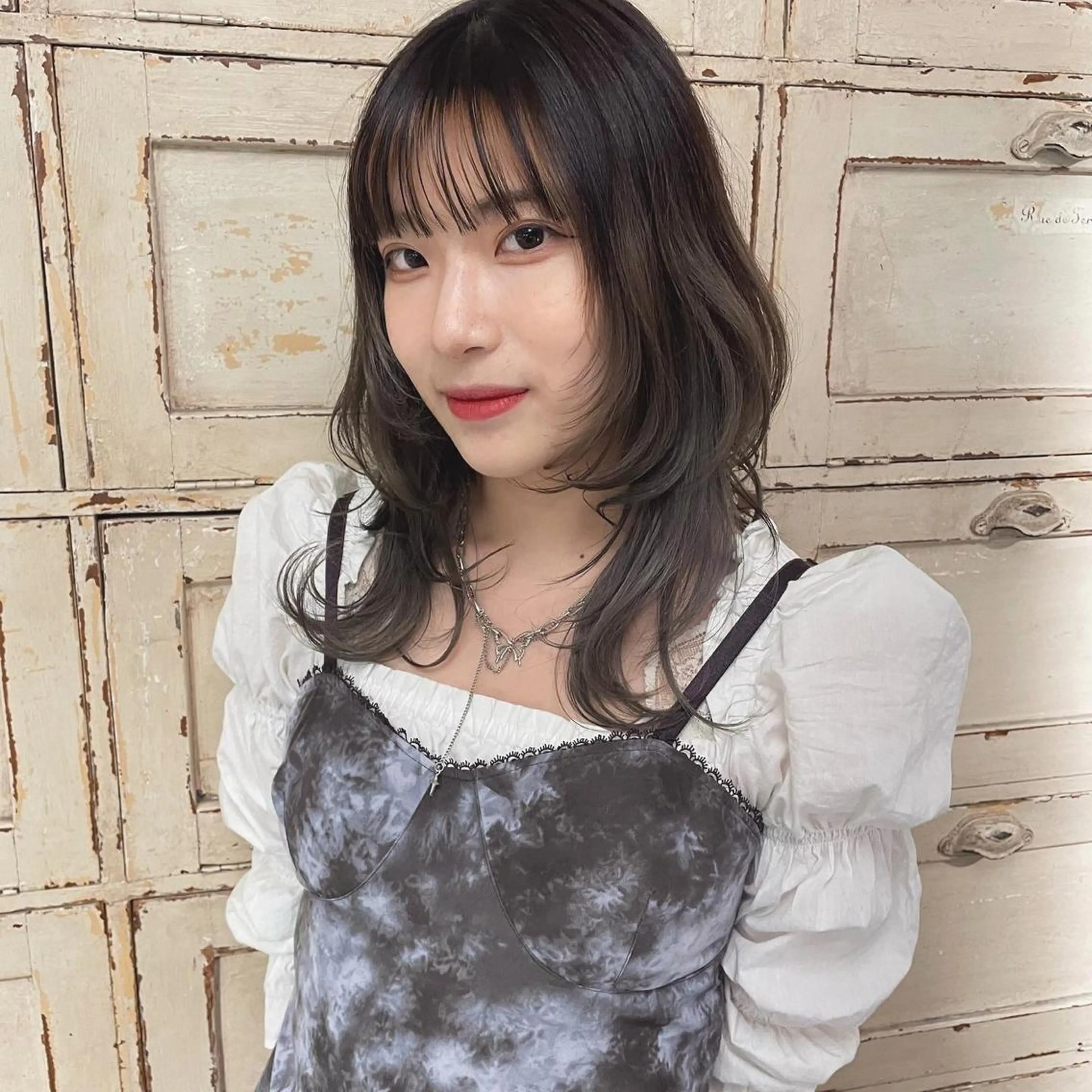 セミロング RorriM natsuのヘアスタイル