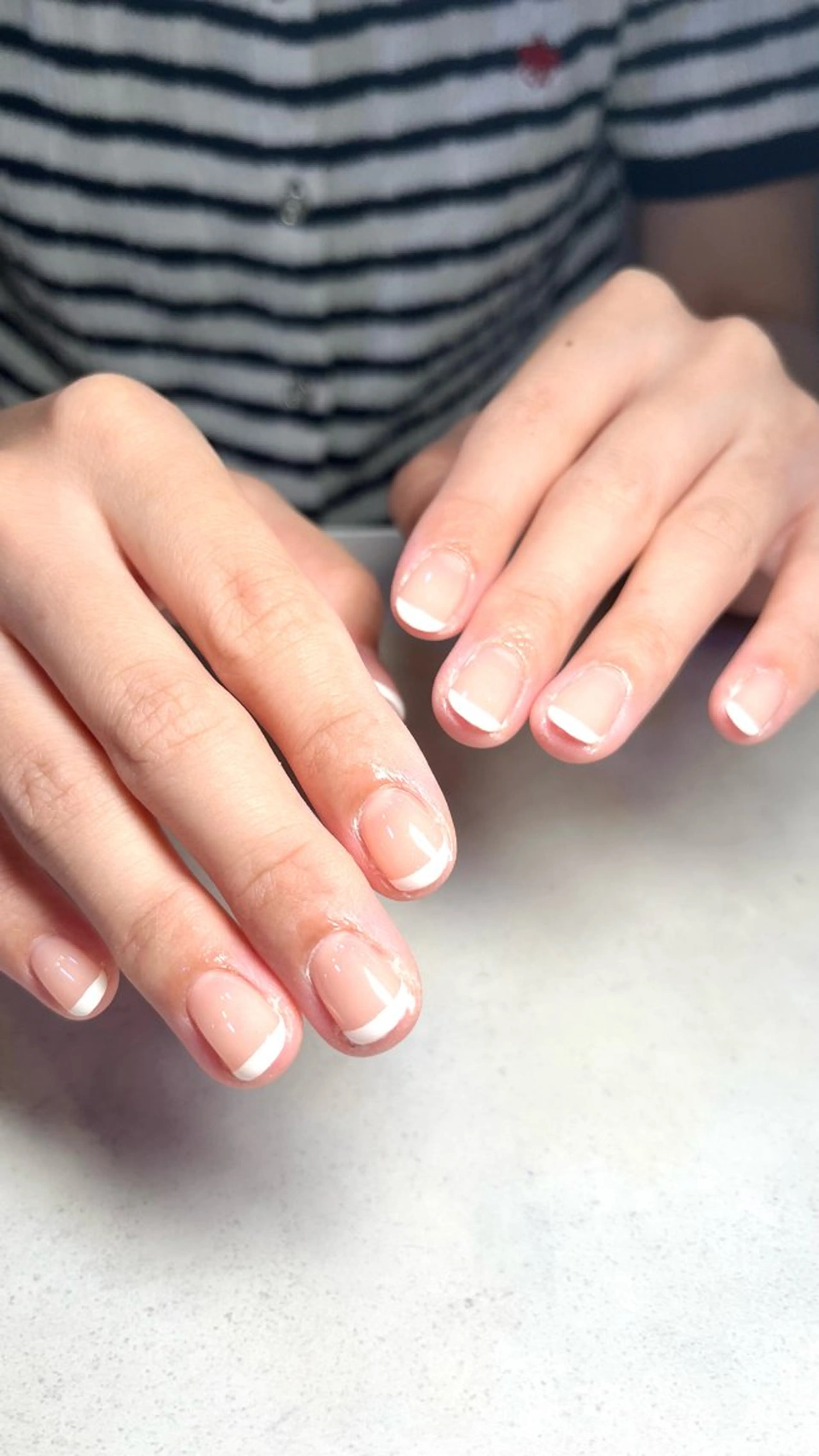 ネイル フレンチネイル 🌻Sunrich Fuka🌻のネイルデザイン