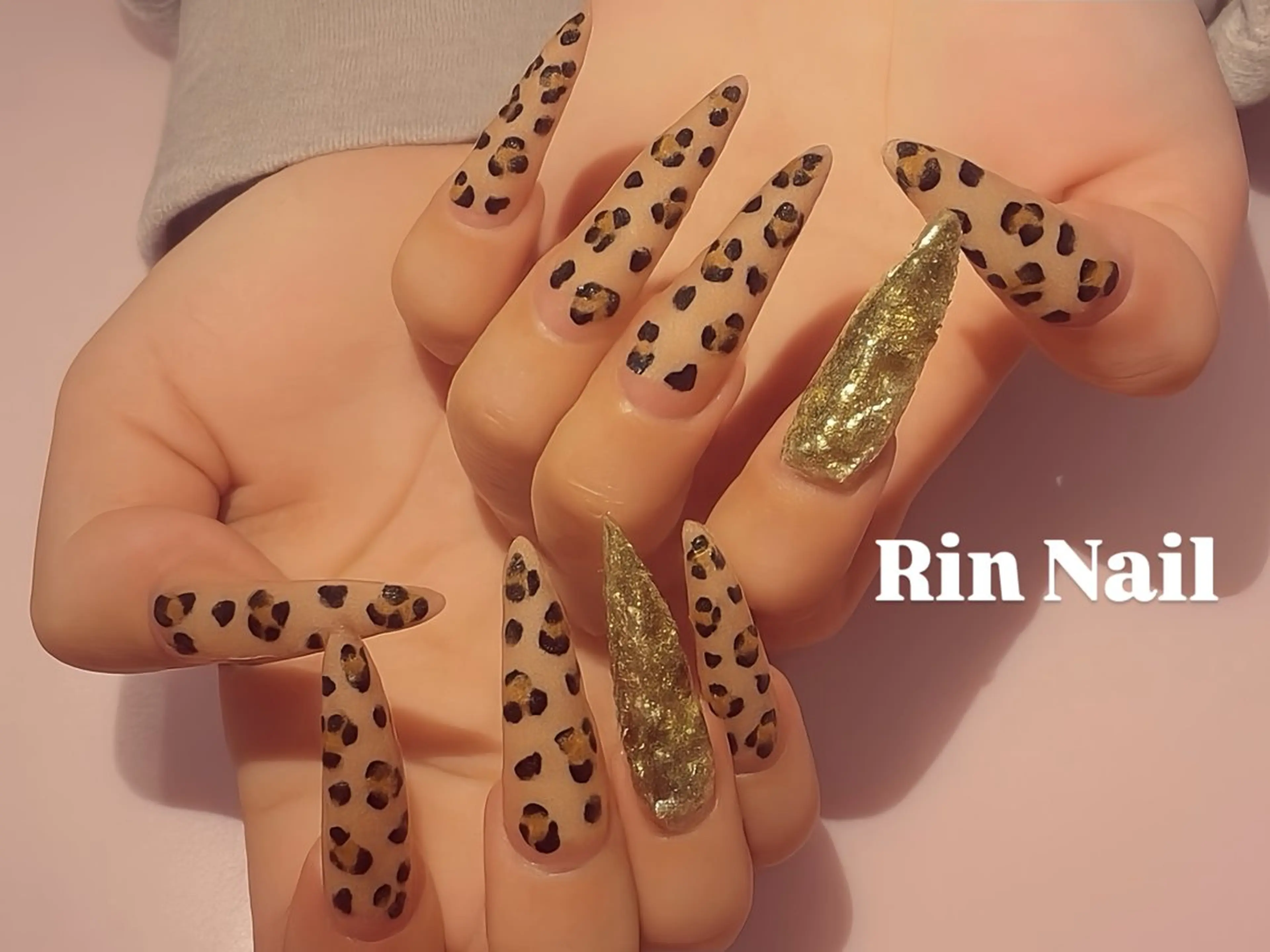 ネイル べっ甲ネイル チークネイル フラッシュネイル フラワーネイル フットネイル ハンドネイル Rin Nail Shinokuboのネイルデザイン