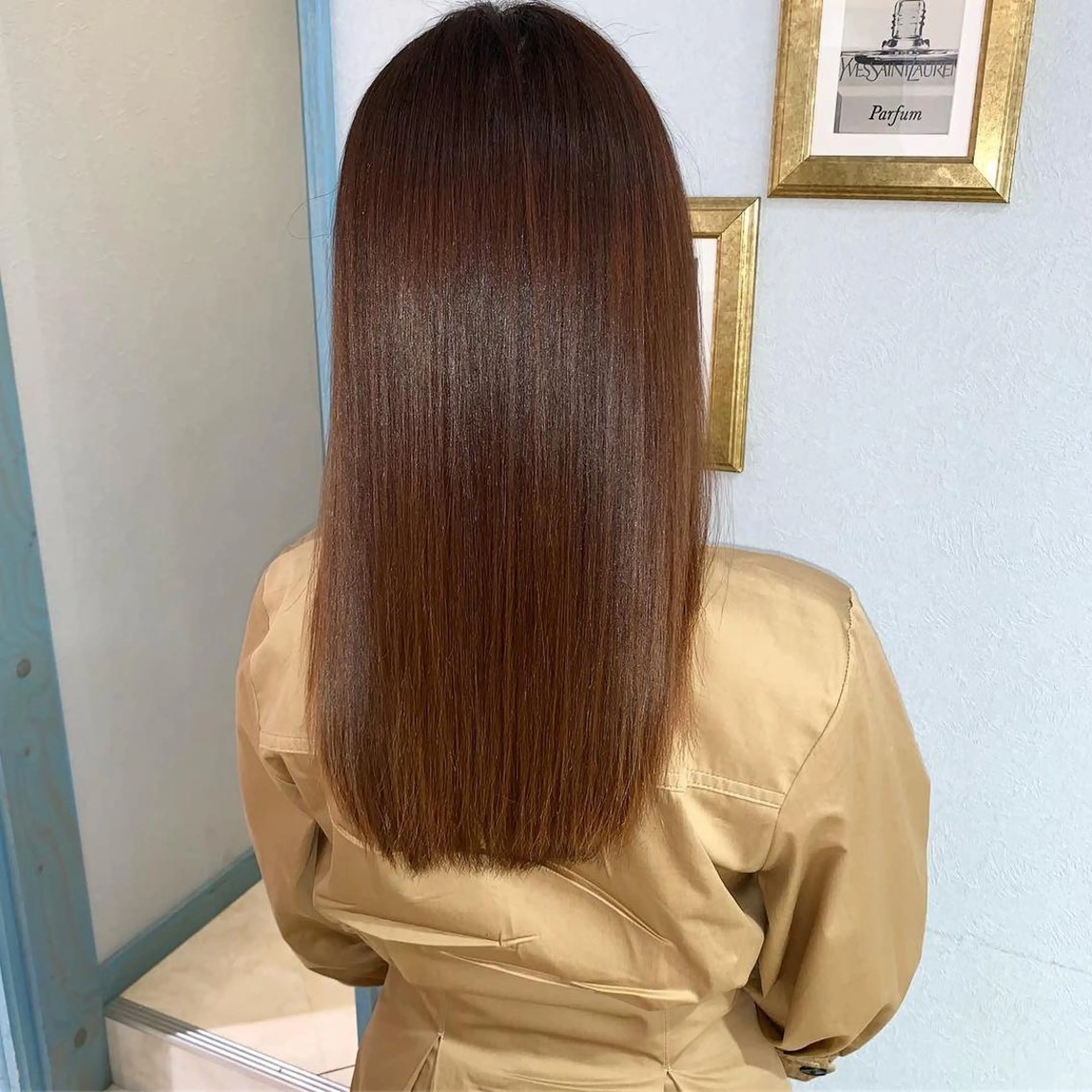 レイヤーカット/ 顔周り 五島巨幹のヘアスタイル