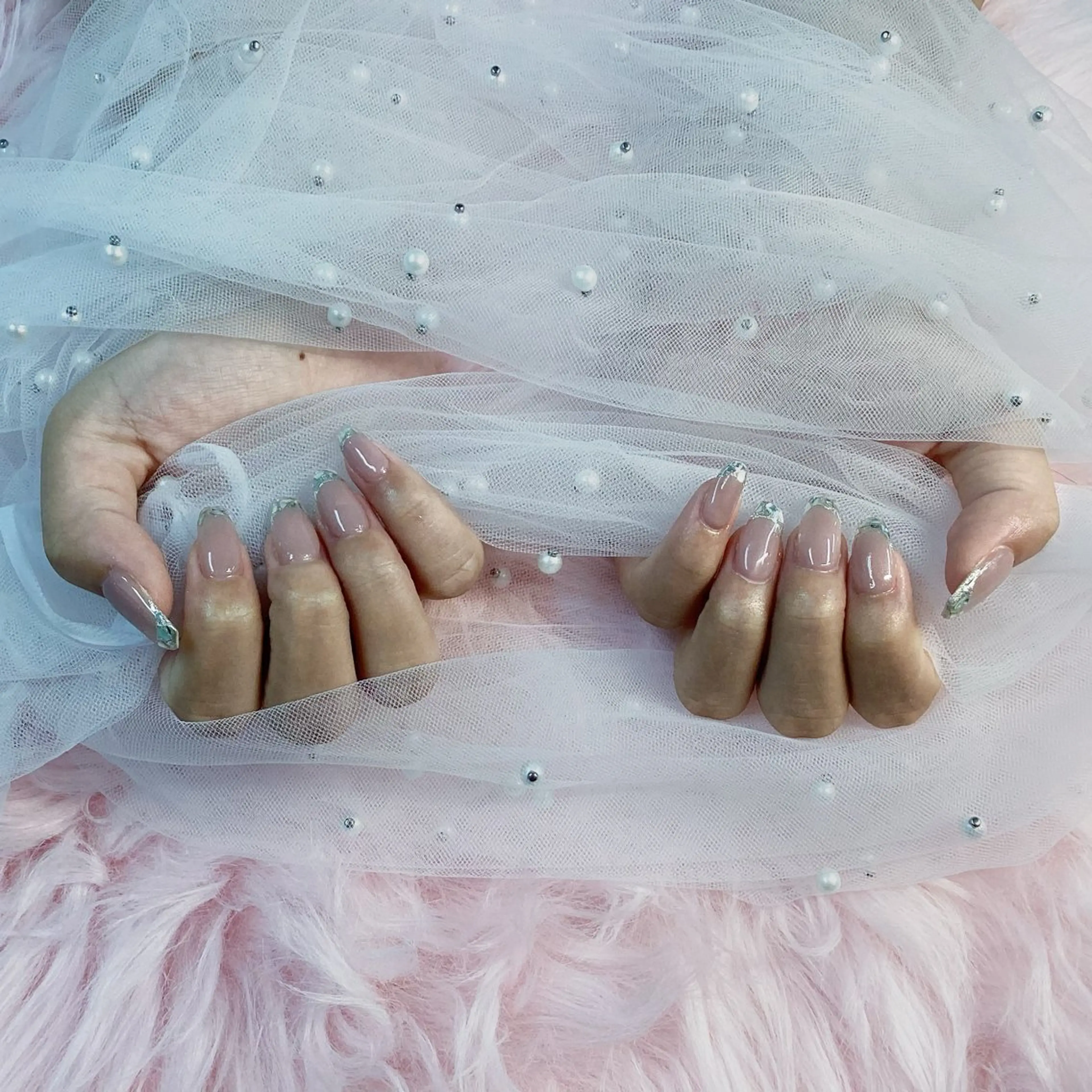 ネイル パーツ全部¥110 サロンミミのネイルデザイン