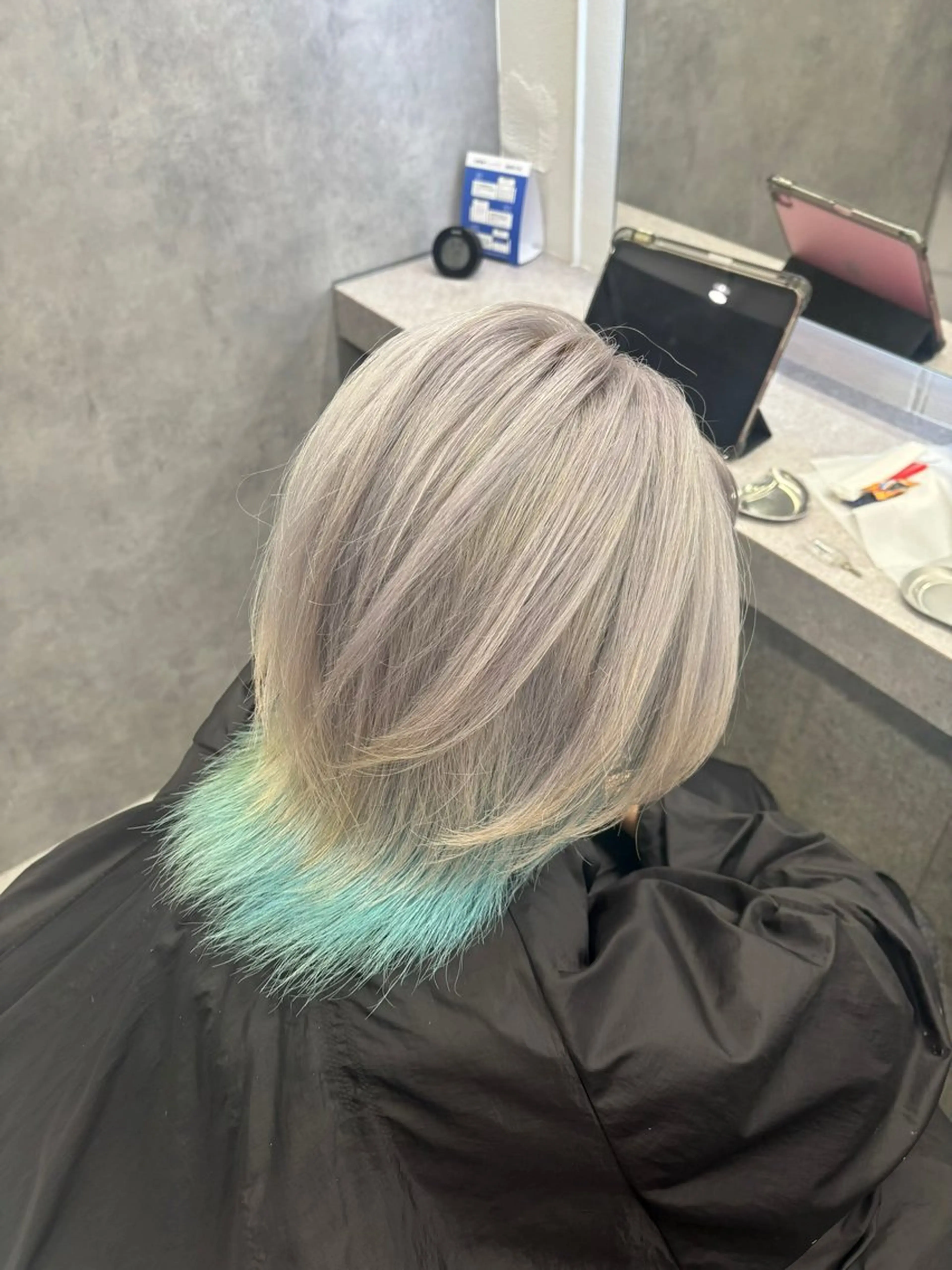 ショート カラー メンズ ヘアカラー いろあそび 八王子所属・きぃちゃん/カラー 特化/いろあそび🦋のヘアスタイル