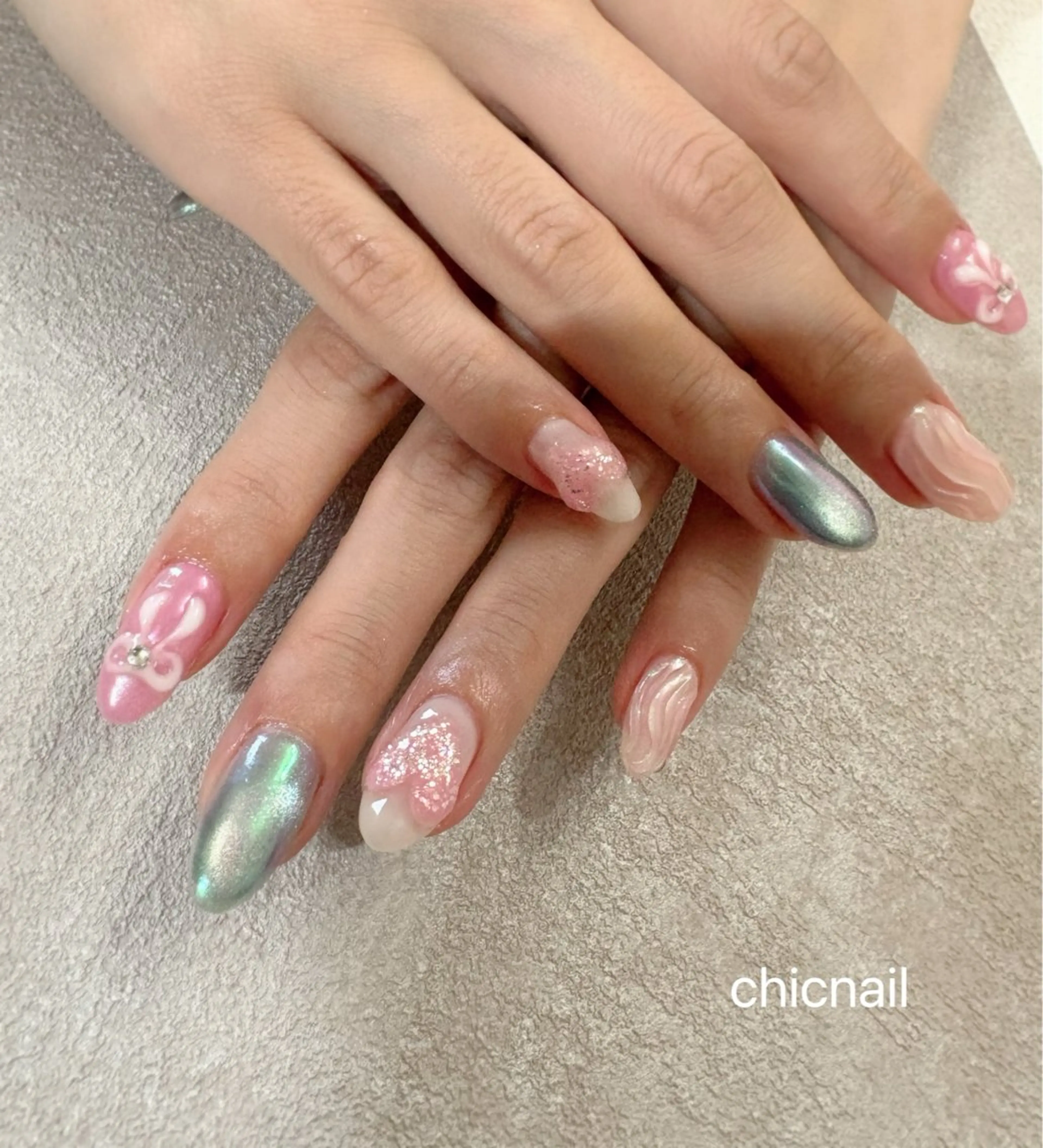 ネイル ハンドネイル chic nailのネイルデザイン