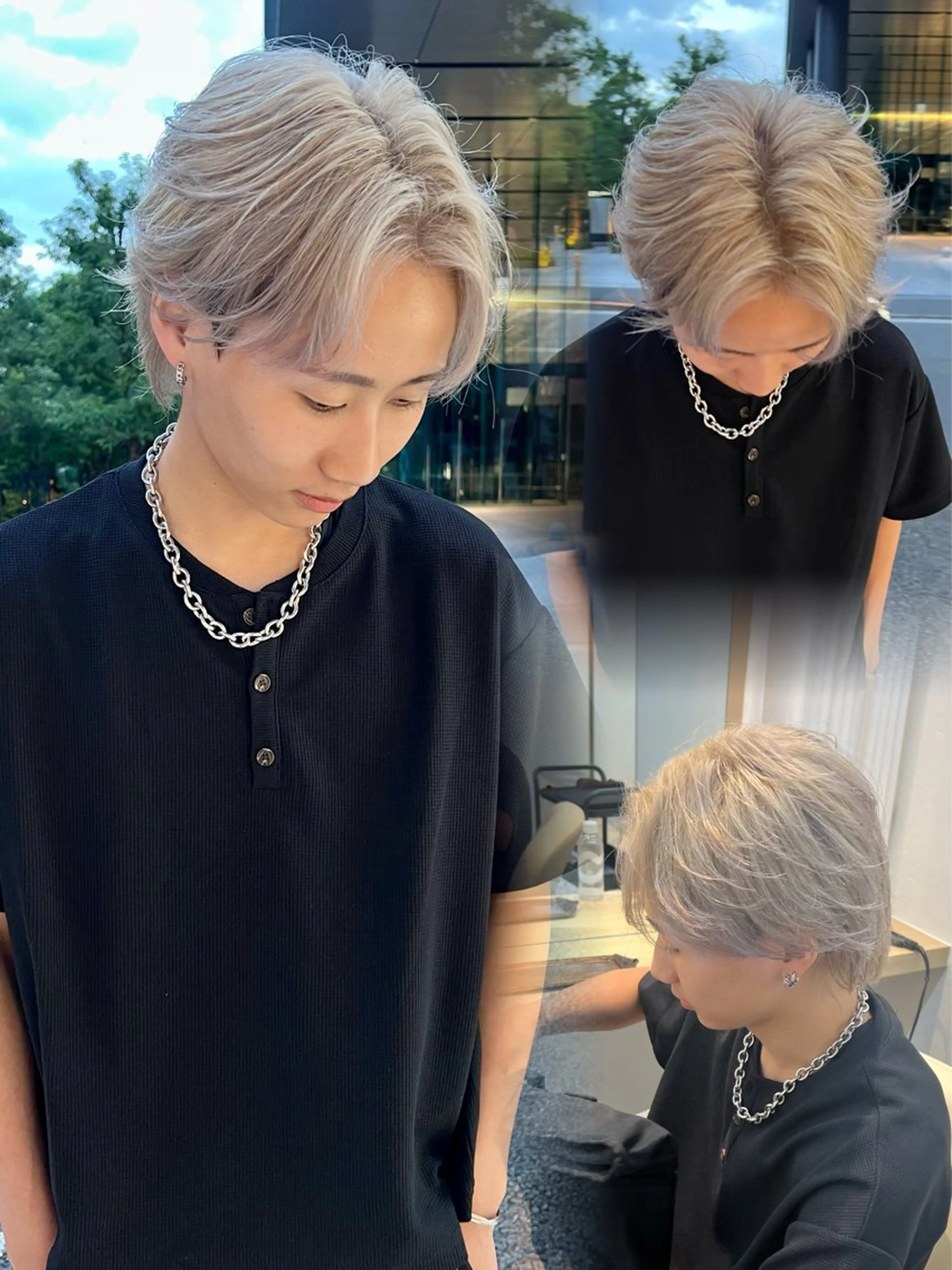 メンズ 毛流れフェザー スタイル🔹竹内凌のヘアスタイル