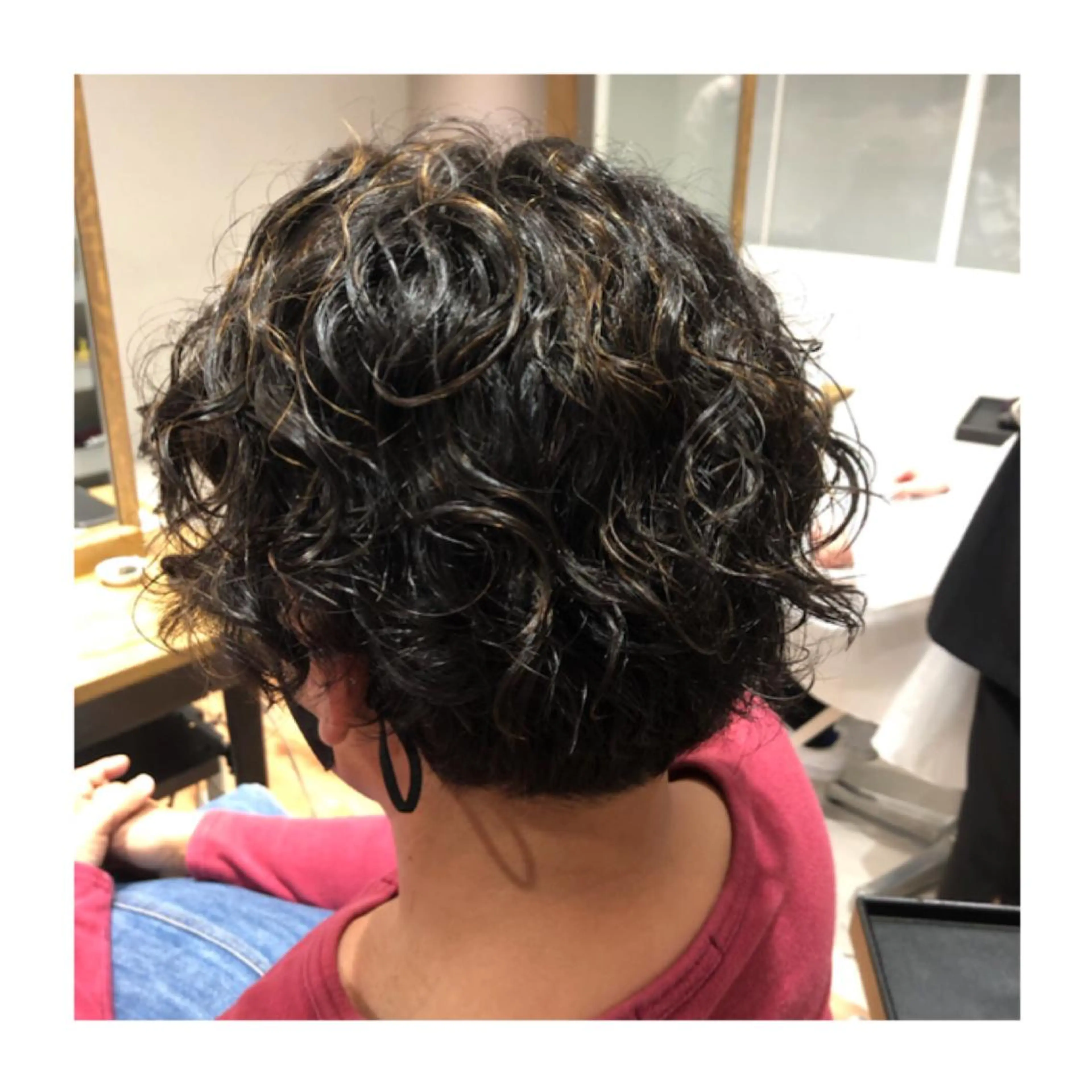 パーマ カット パーマ まちだ ひとみのヘアスタイル
