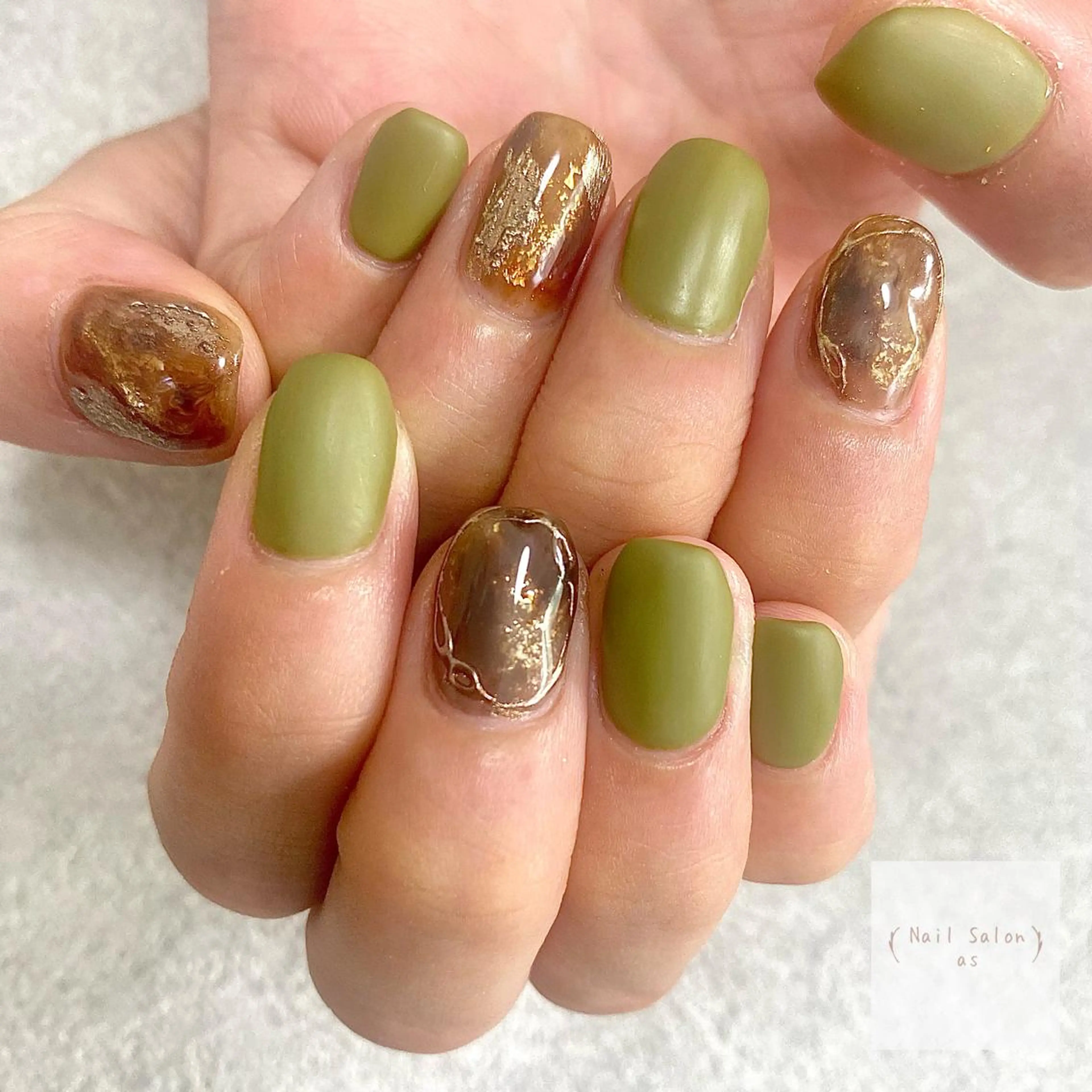 ネイル ハンドネイル Nail Salon as-アス-のネイルデザイン