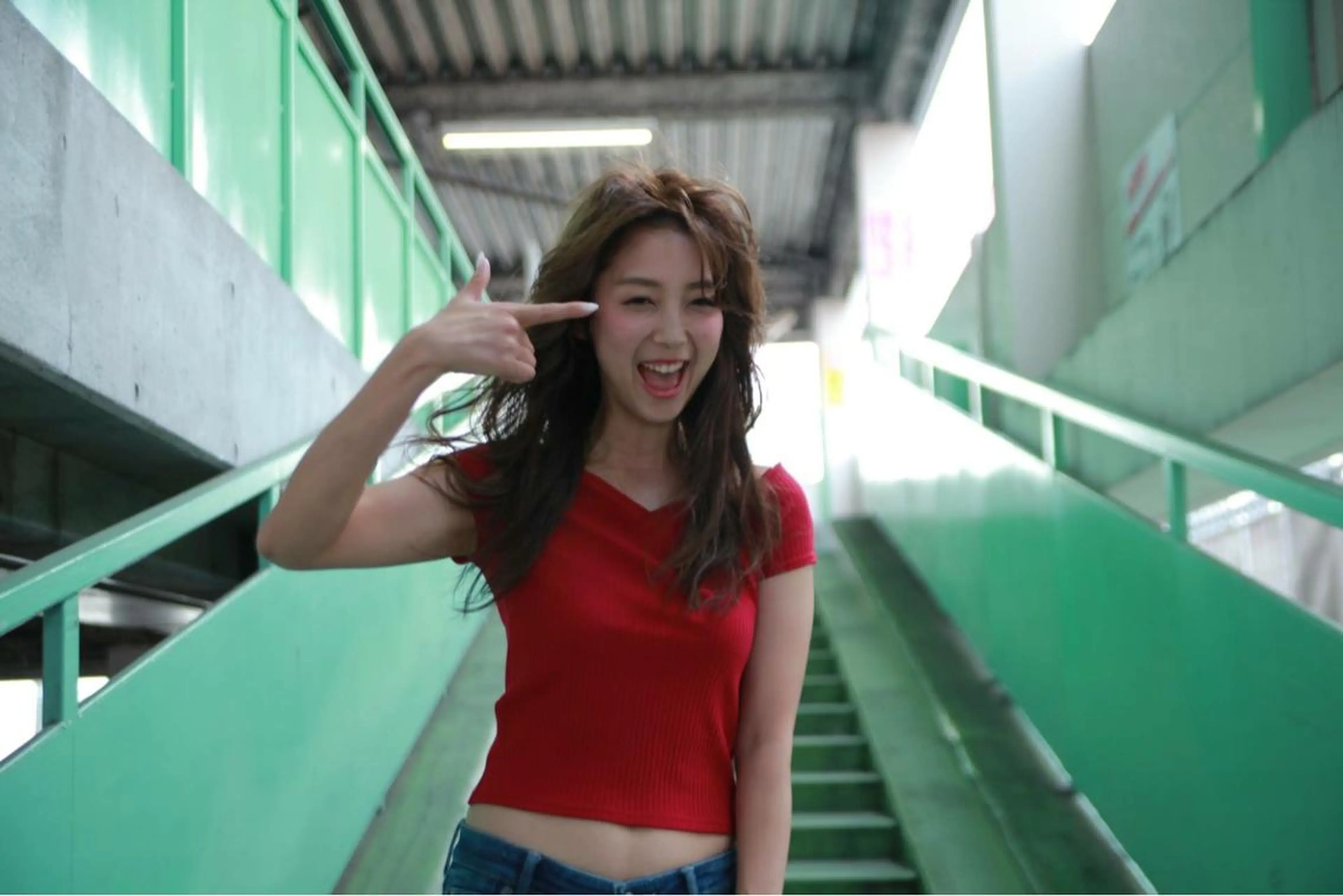 ロング カラー ヘアアレンジ knock【ノック】所属・烏丸韓国ヘア🇰🇷 ayaka🎀のヘアスタイル