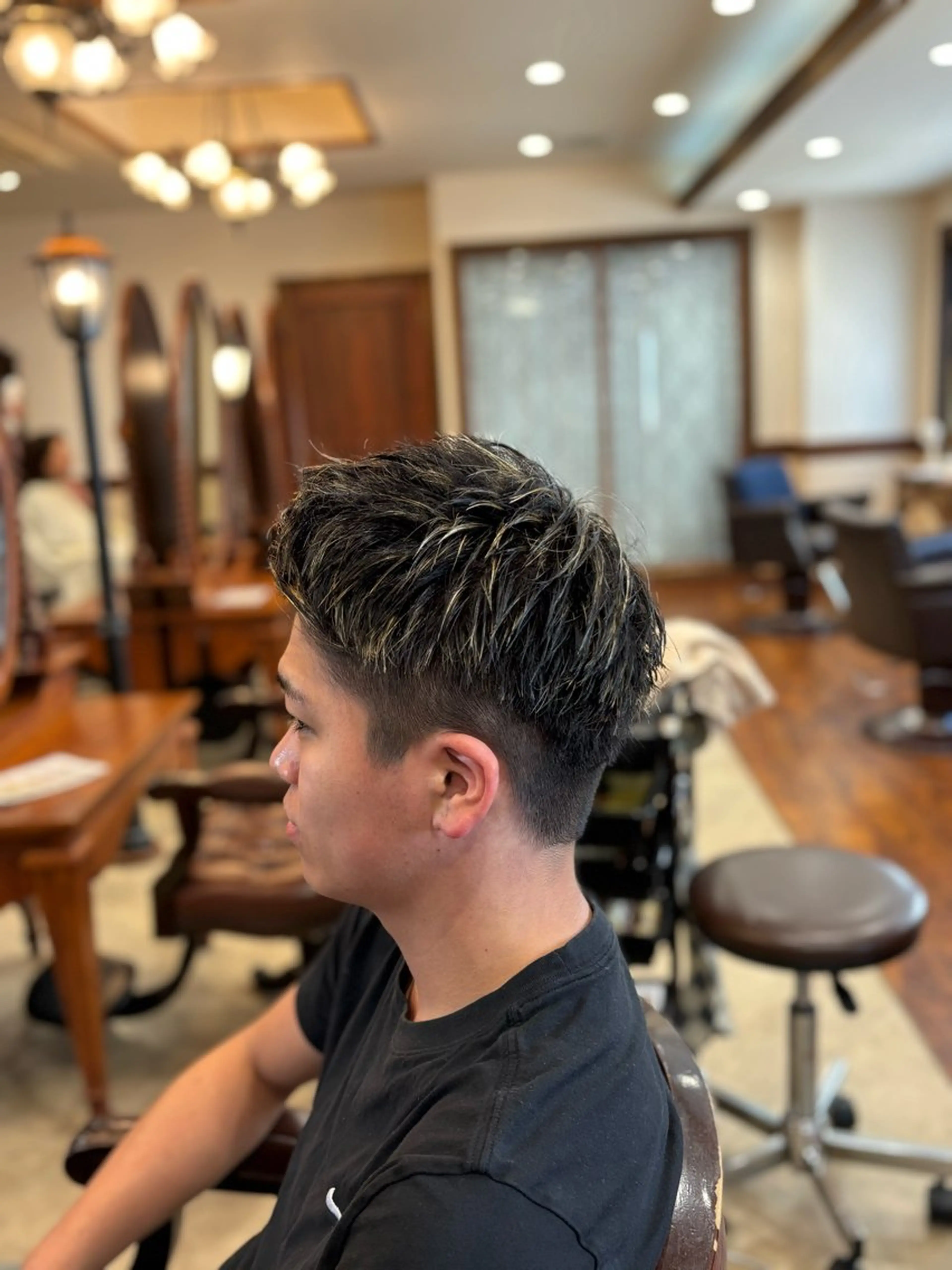 ショート カラー メンズ おしゃれ泥棒 石原メンズ特化美容師のヘアスタイル