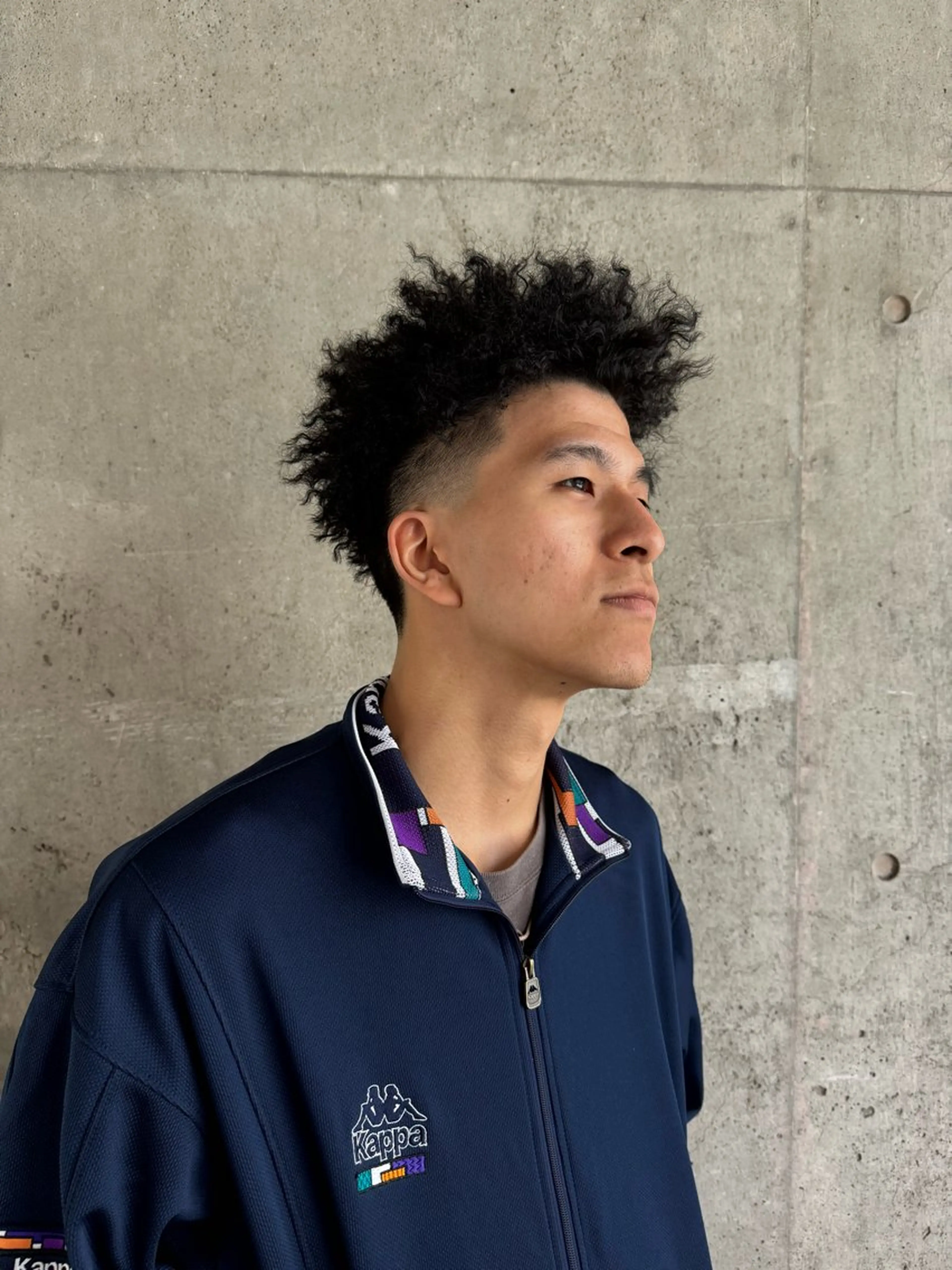 【🧔🏾‍♂️ フェードカット＋特殊系パーマ 🧔🏾‍♂️】の写真