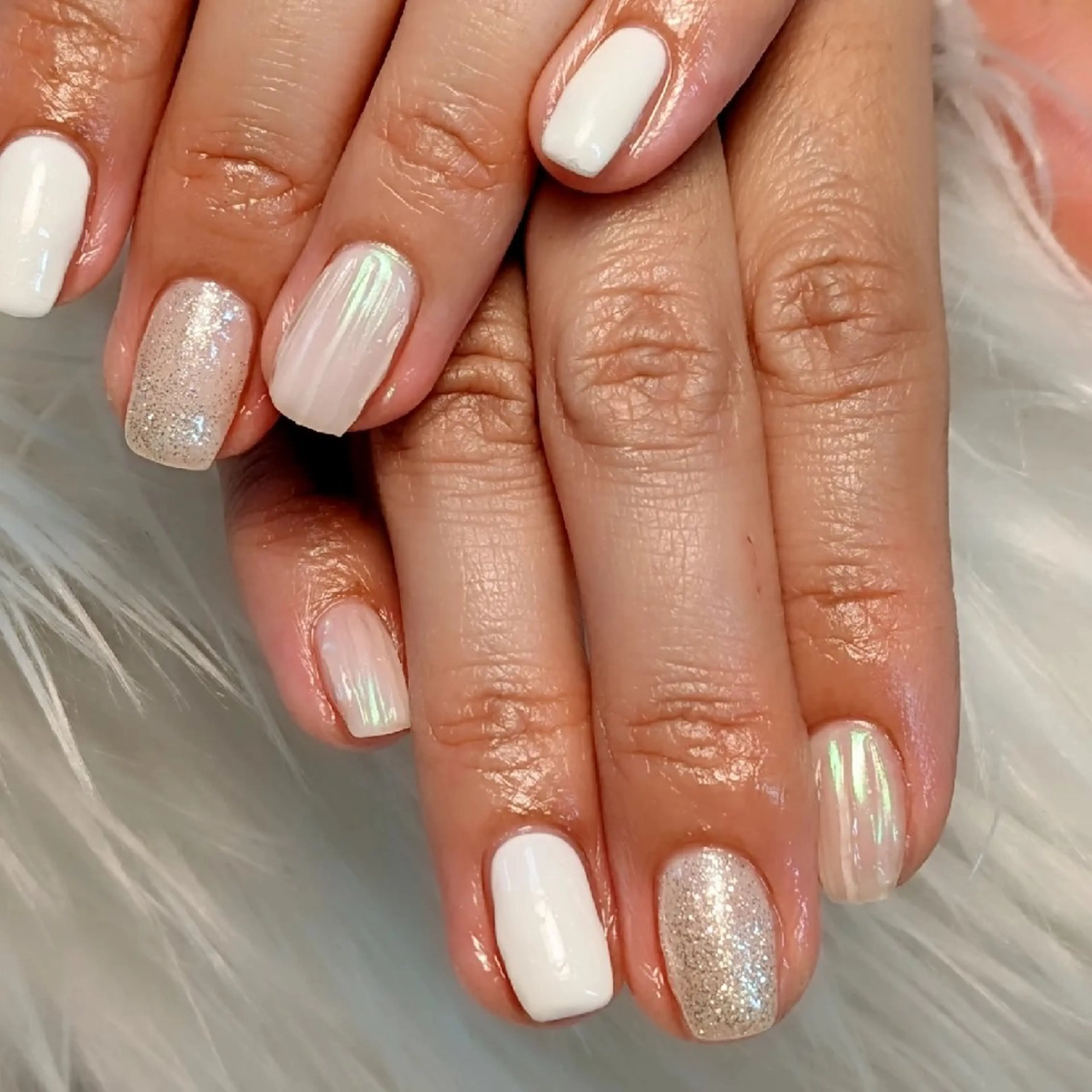 ネイル マグネットネイル 春ネイル m&pPrivate nailsalonのネイルデザイン