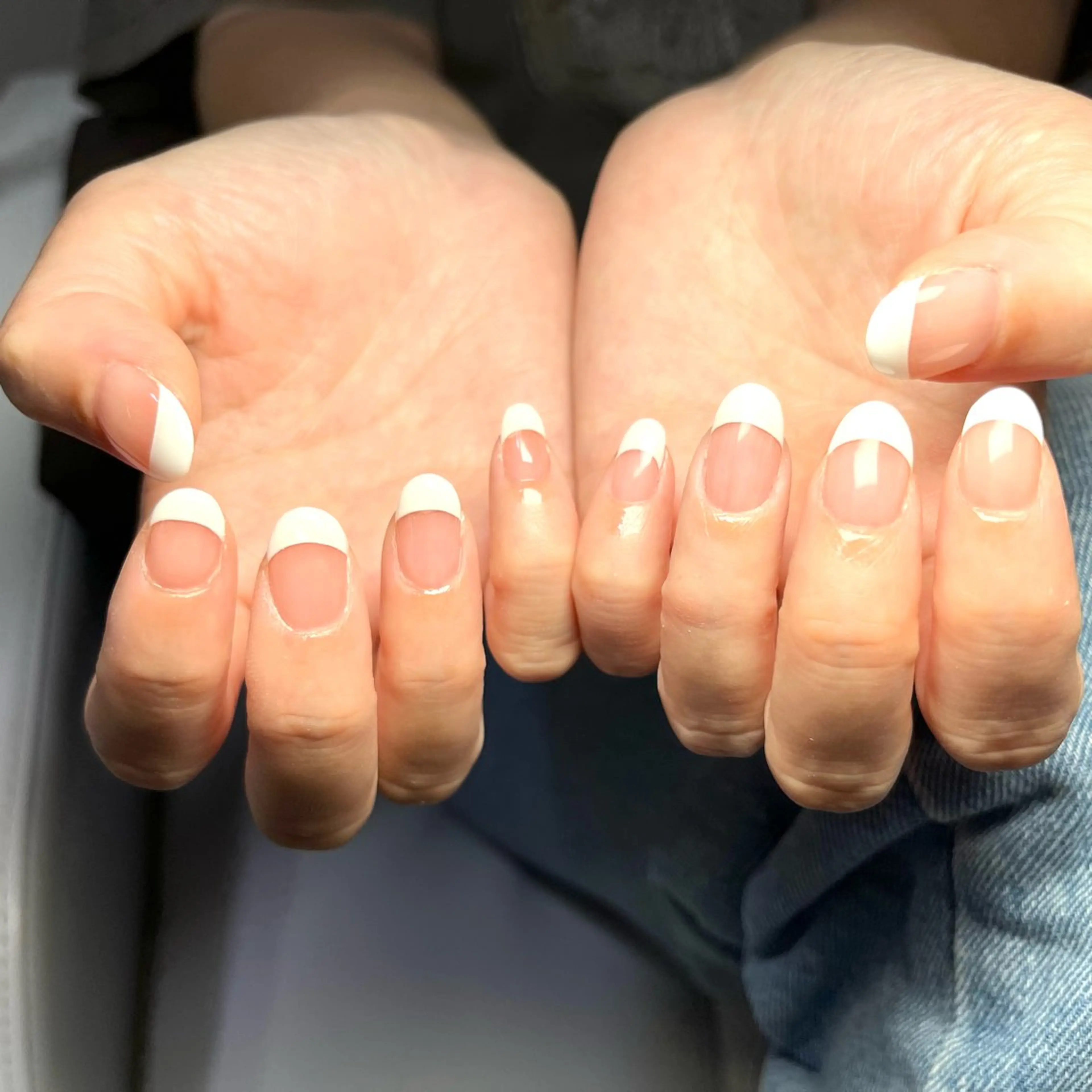 ネイル フレンチネイル 🌻Sunrich Fuka🌻のネイルデザイン