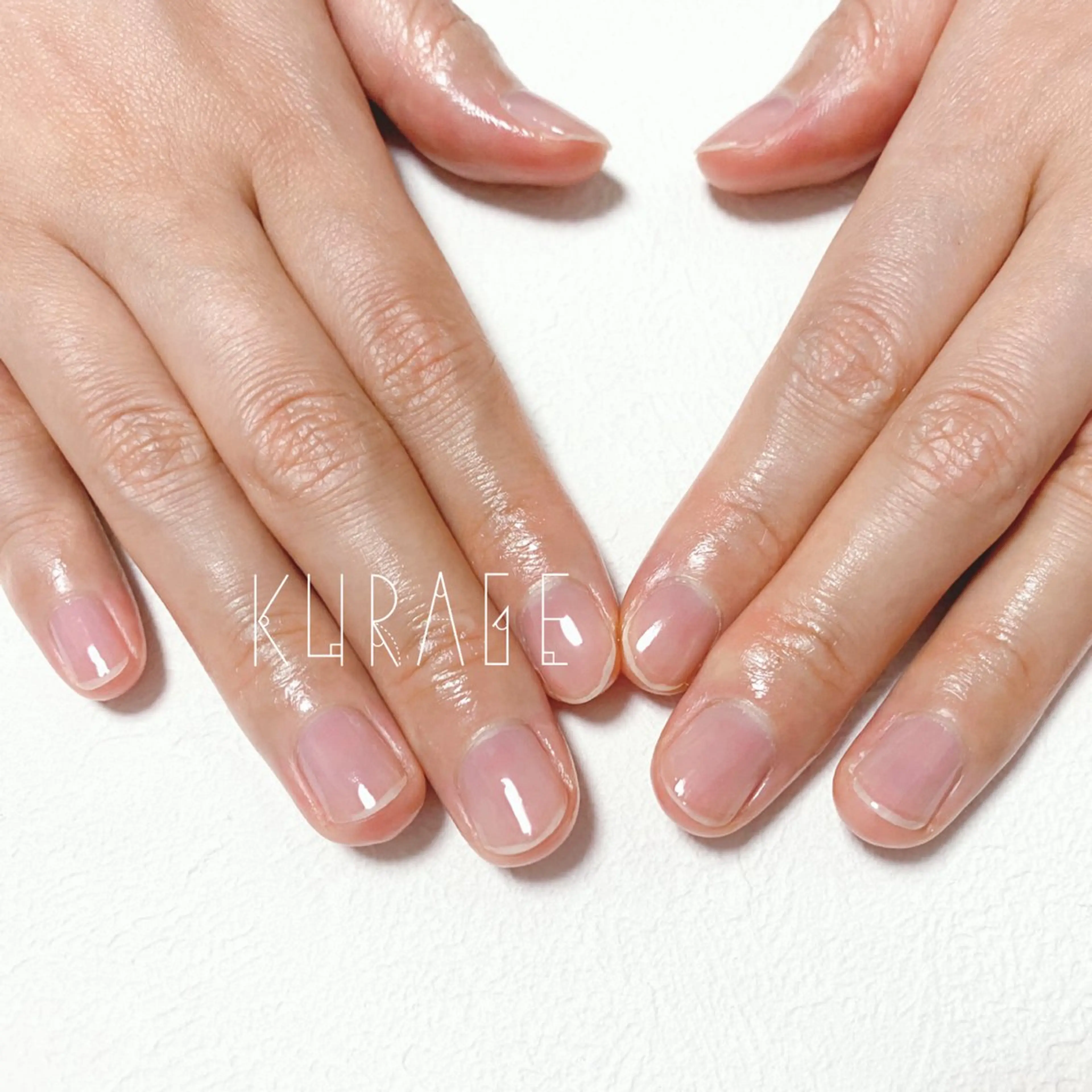 ネイル クリアネイル private salon 海月のネイルデザイン