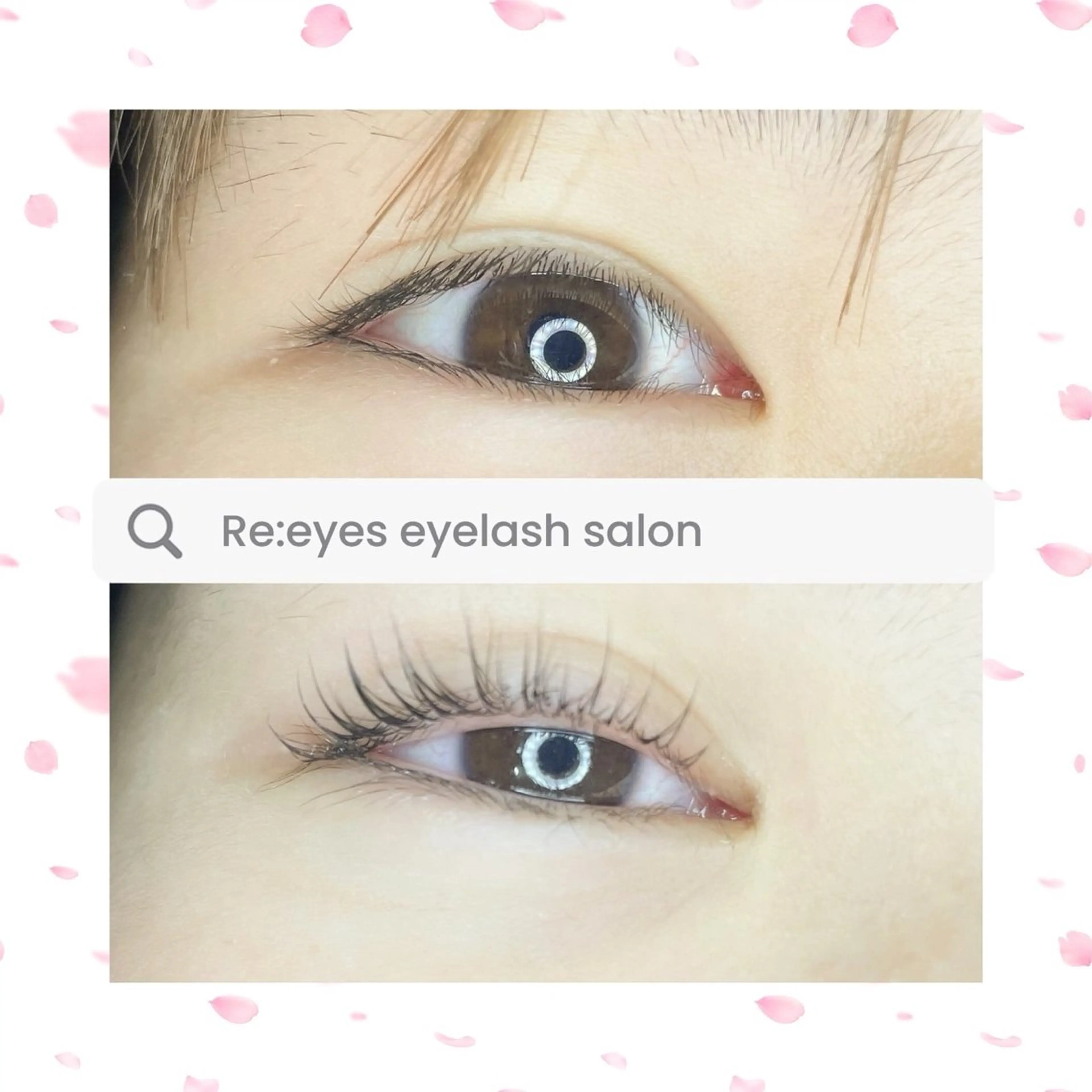 マツエク・マツパ Re:eyes🌙 〜リアイズ〜のマツエク・マツパデザイン