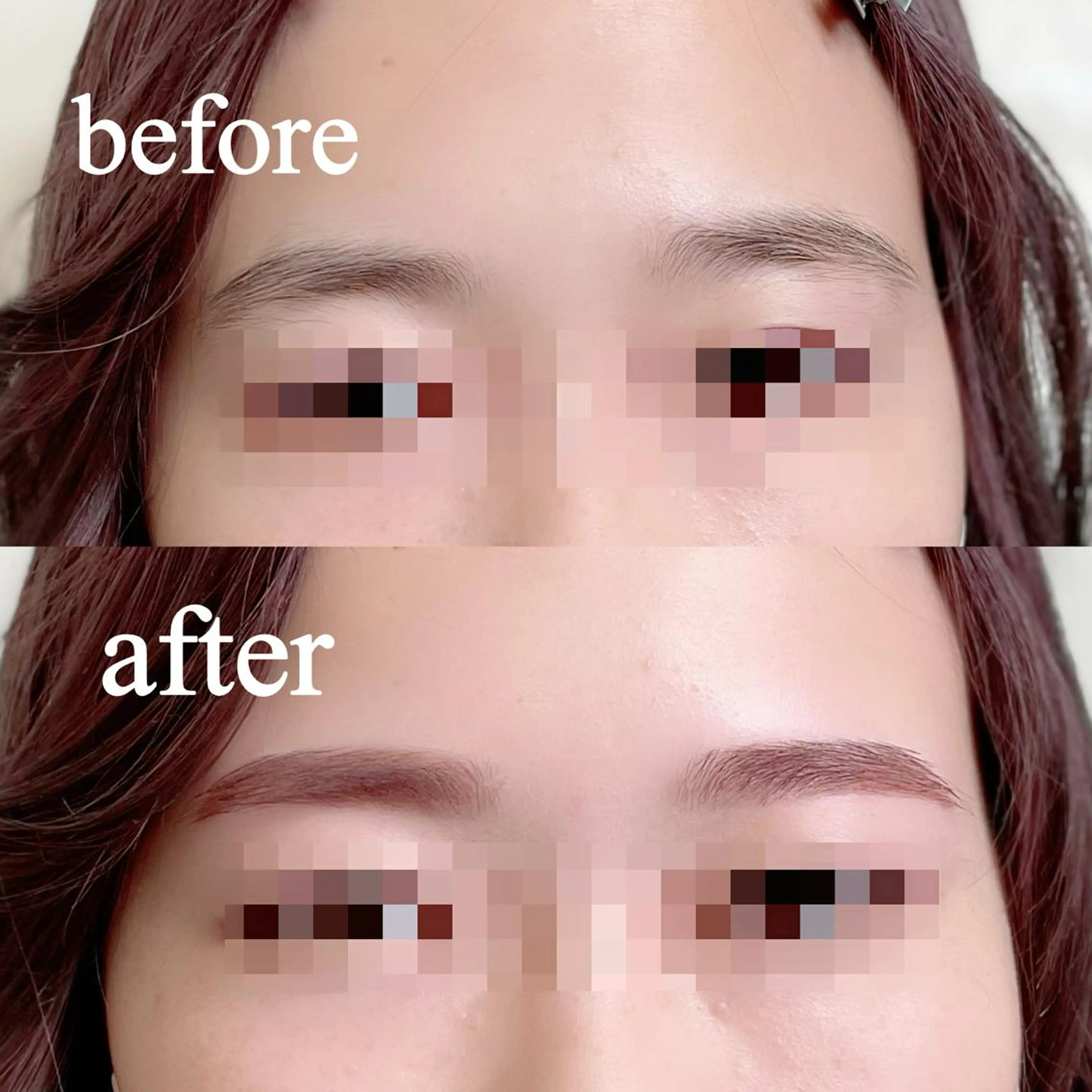 アイブロウ 眉カラー eyelash muchaのマツエク・マツパデザイン