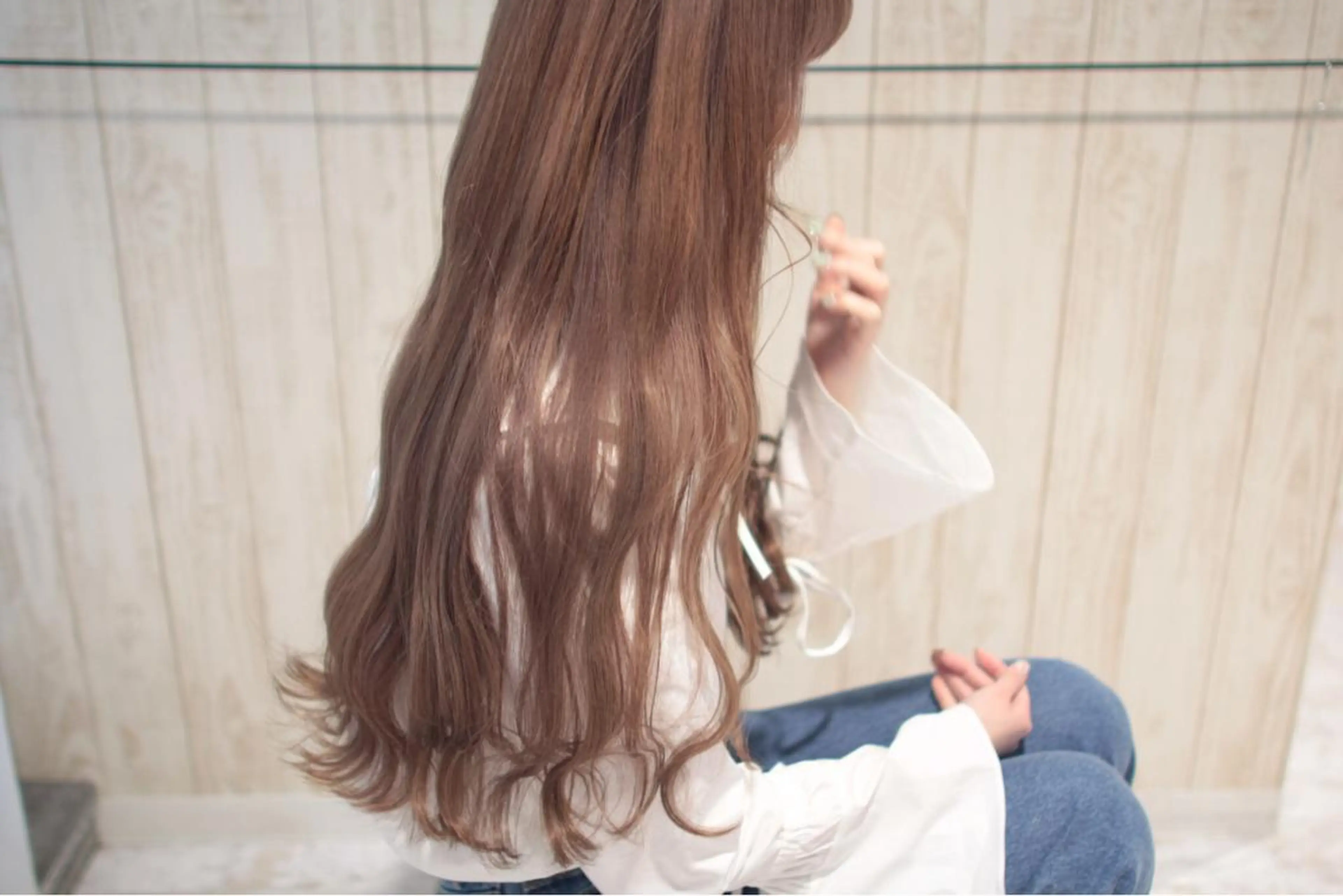 ロング カラー ras hairdesign所属・心斎橋 ママ美容師 笹 友加里のヘアスタイル