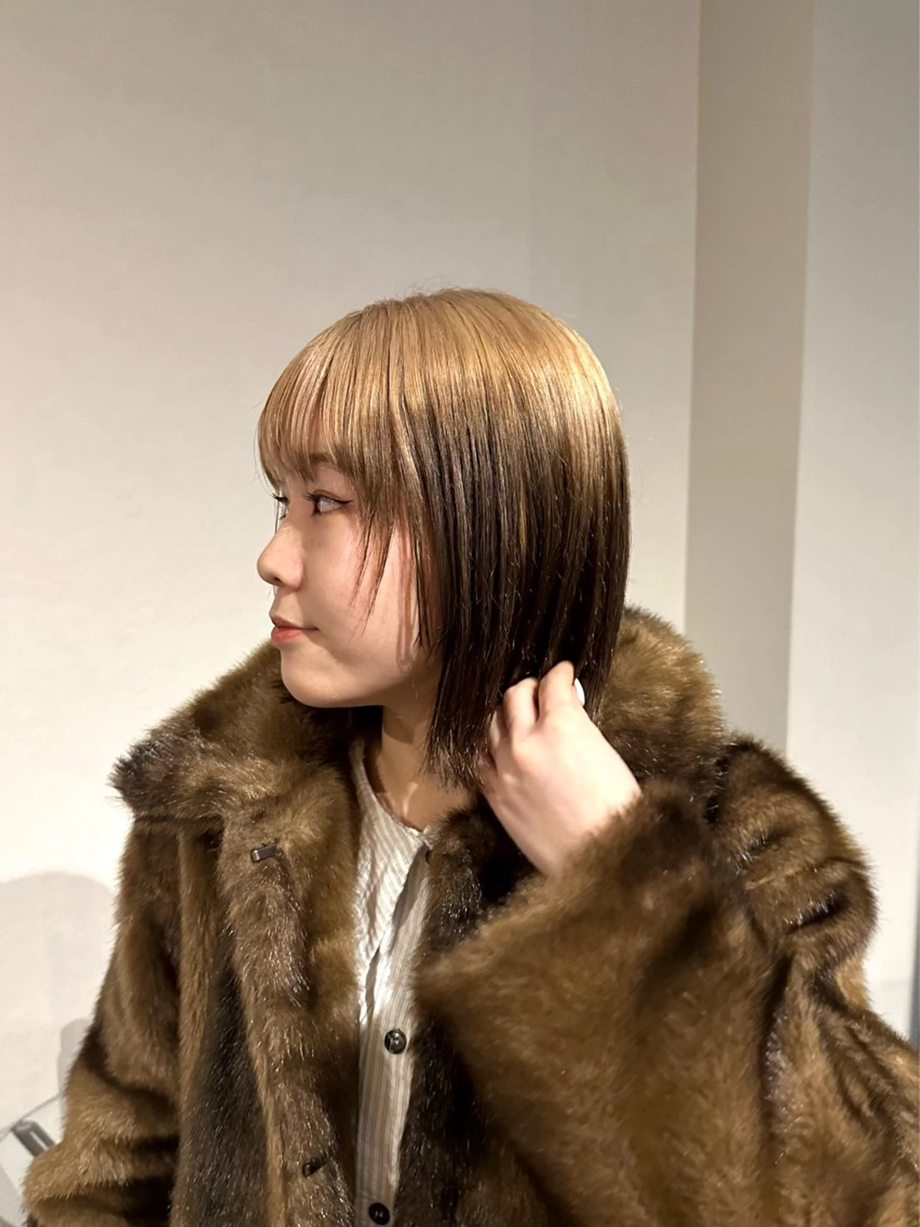 ミディアム CAF所属・渚音 nanoのヘアスタイル